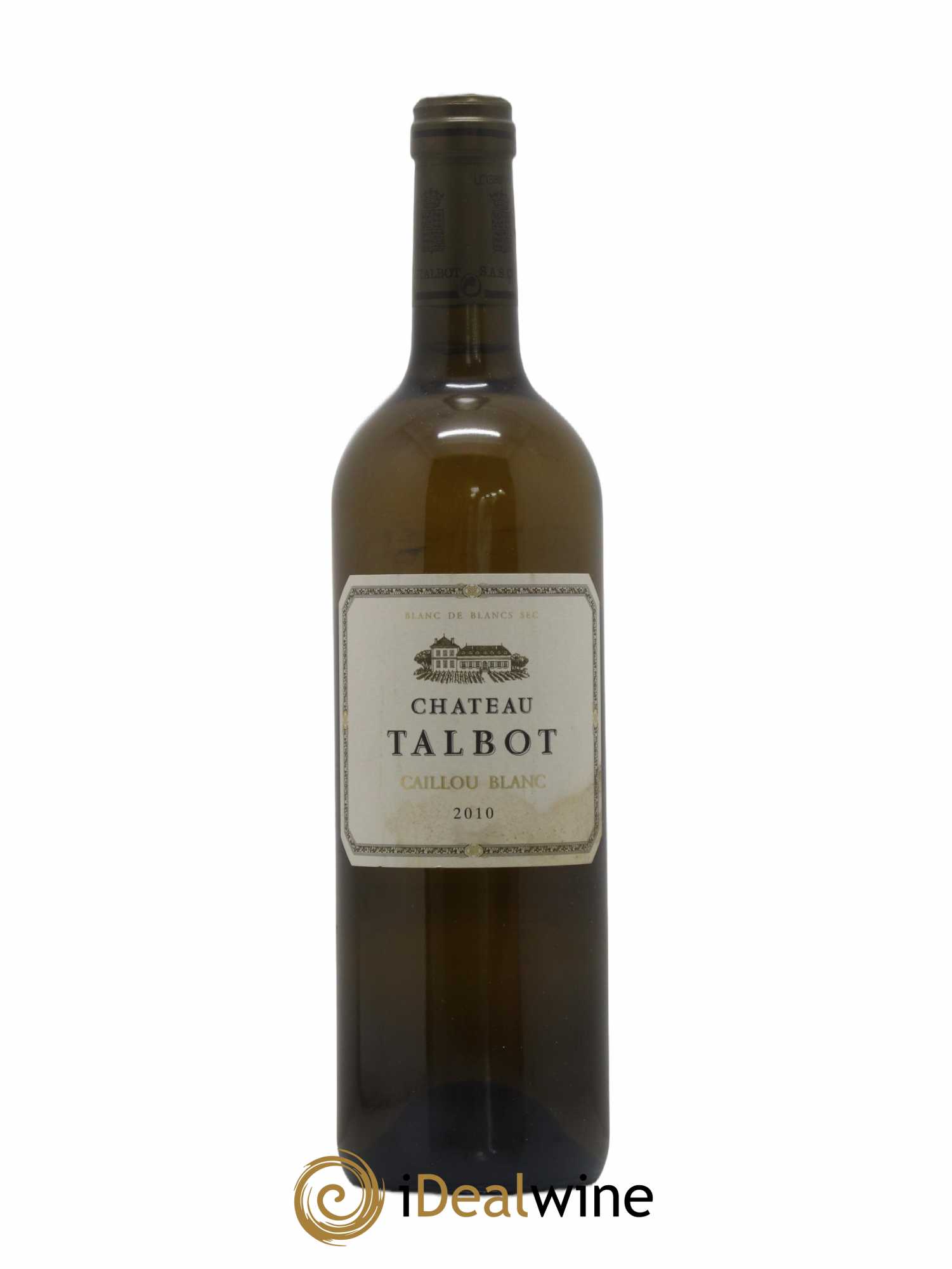 Château Talbot Caillou Blanc 2010 - Lot de 1 bouteille - 0