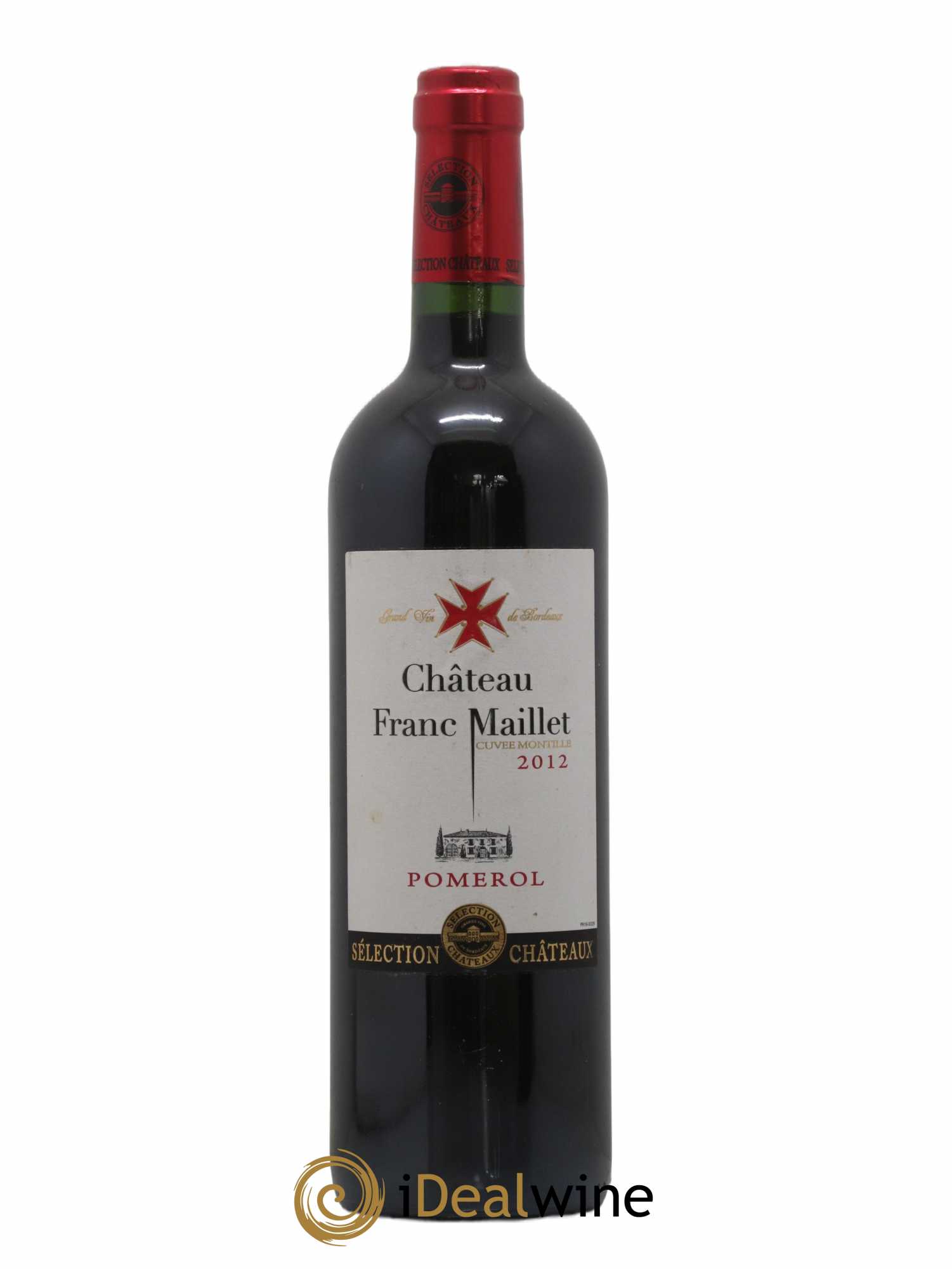 Pomerol Chateau Franc Maillet 2012 - Posten von 1 Flasche - 0