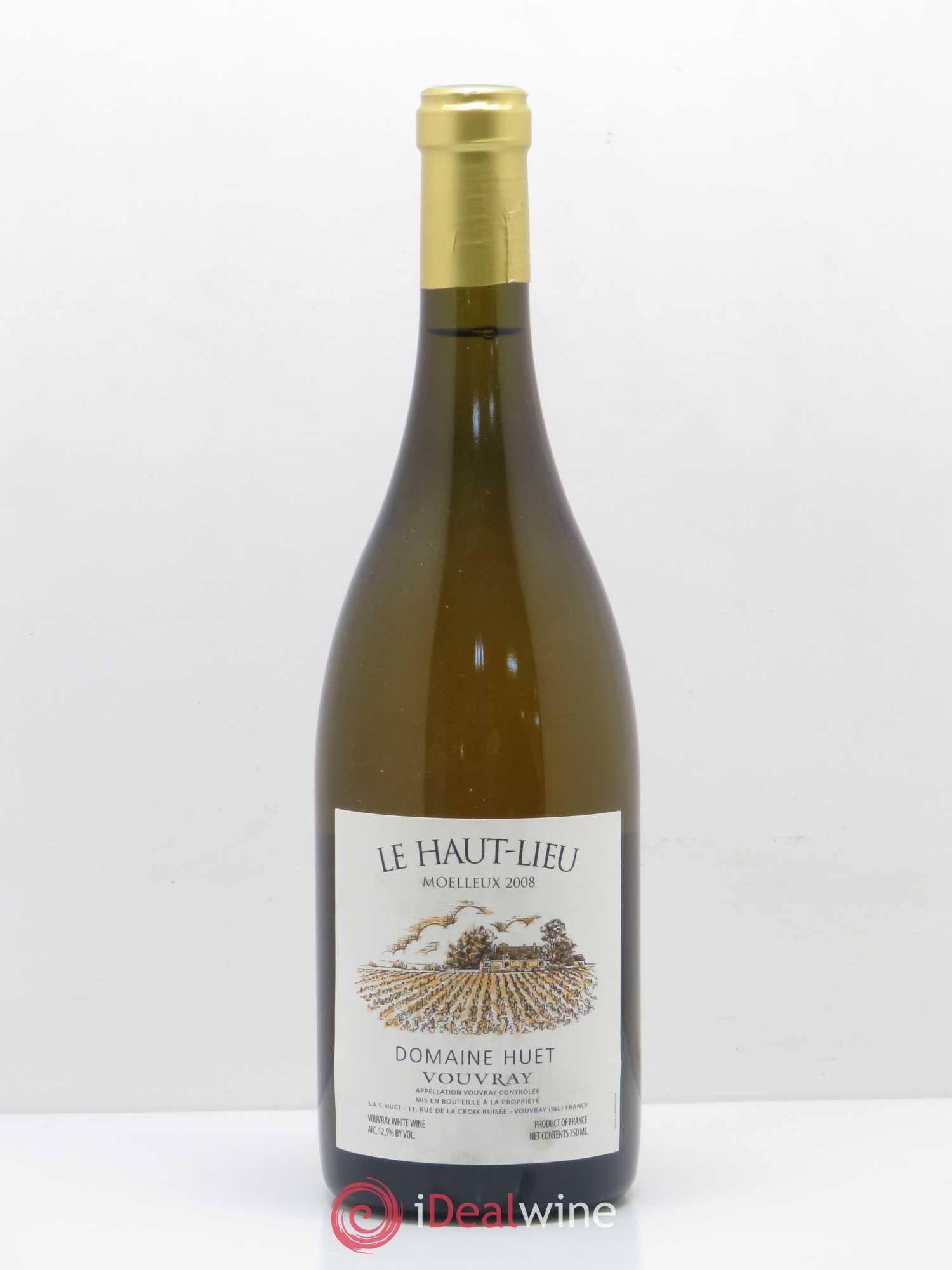 Vouvray Le Haut-Lieu Moelleux Domaine Huet 2008 - Lotto di 1 bottiglia - 0