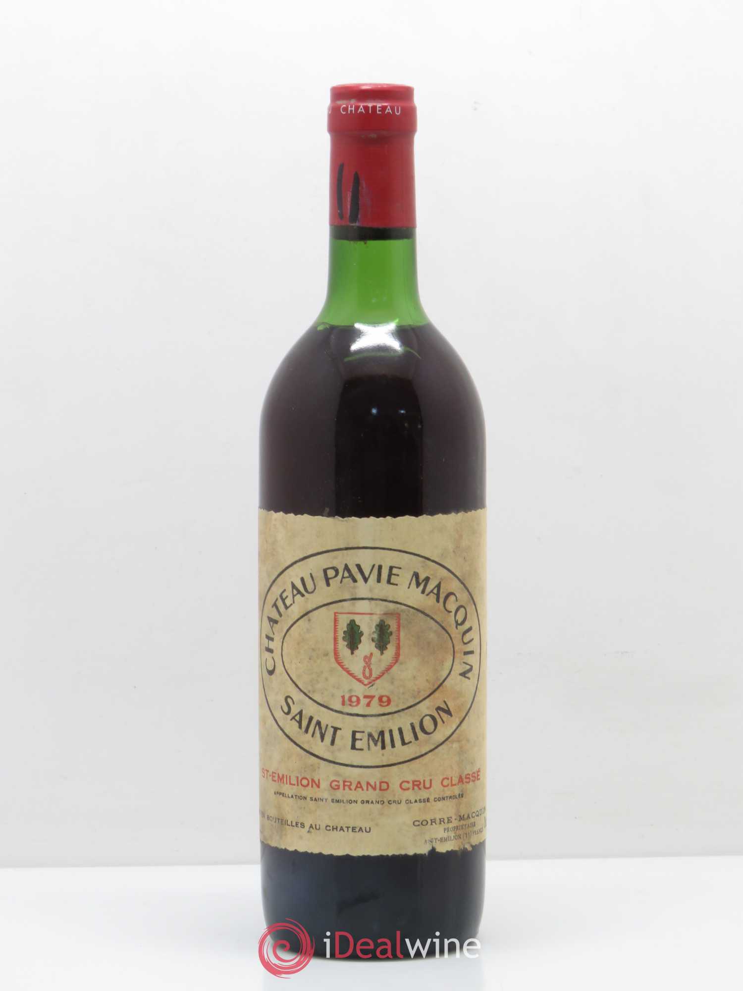 Château Pavie Macquin 1er Grand Cru Classé B 1979 - Lot de 1 bouteille - 0