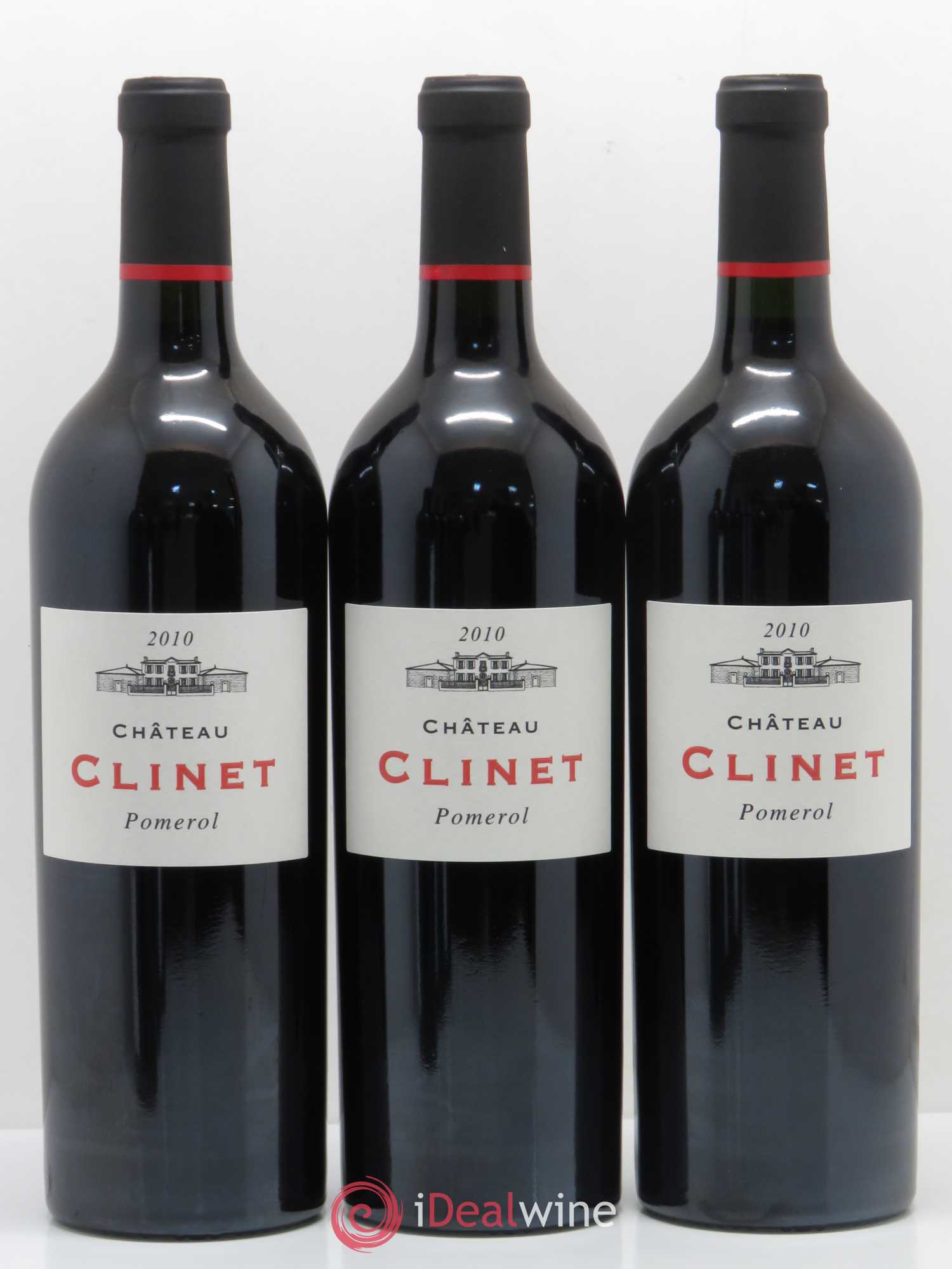 Château Clinet 2010 - Lot de 6 bouteilles - 1