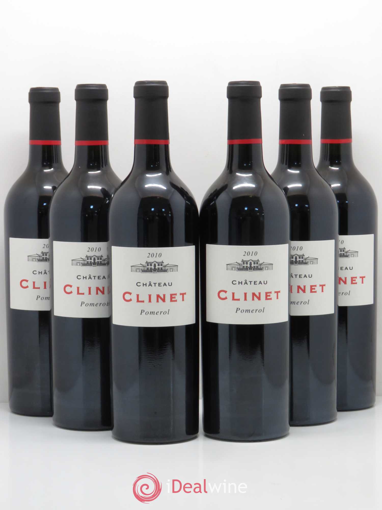 Château Clinet 2010 - Lot de 6 bouteilles - 0