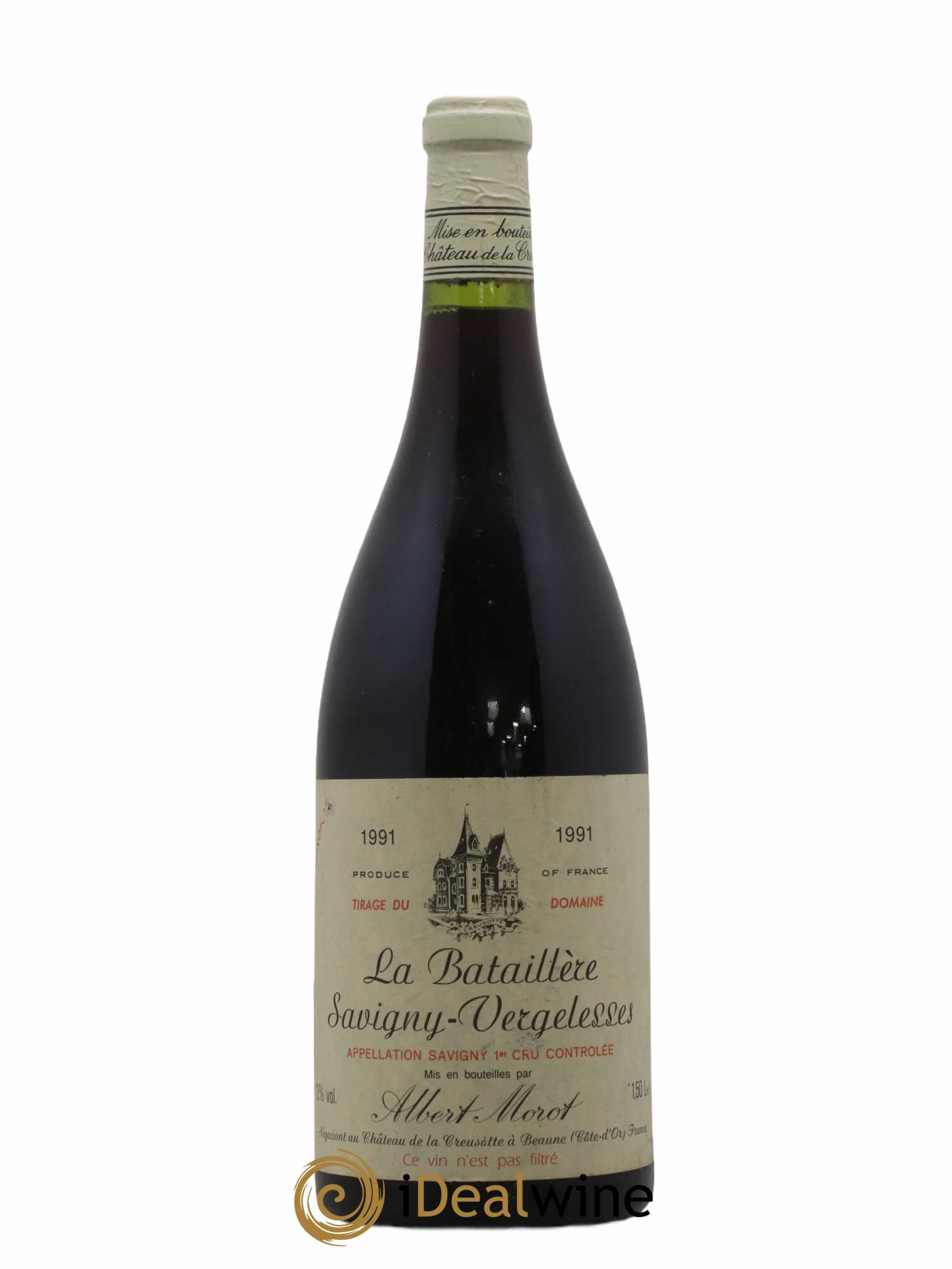 Savigny-lès-Beaune 1er Cru Vergelesses La Bataillère Albert Morot 1991 - Posten von 1 Magnum - 0
