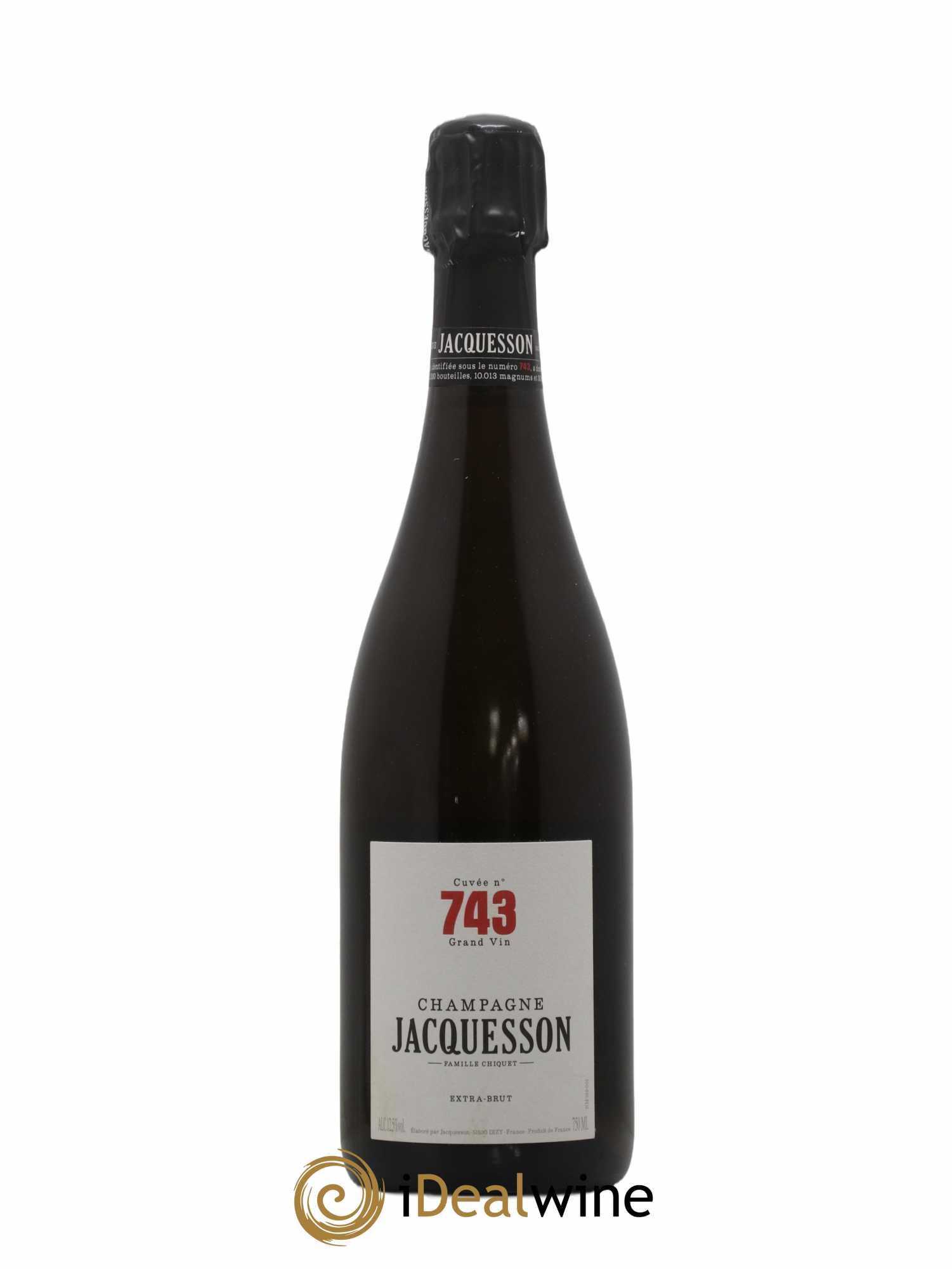 Cuvée 743 Extra-Brut Jacquesson - Lot de 1 bouteille - 0