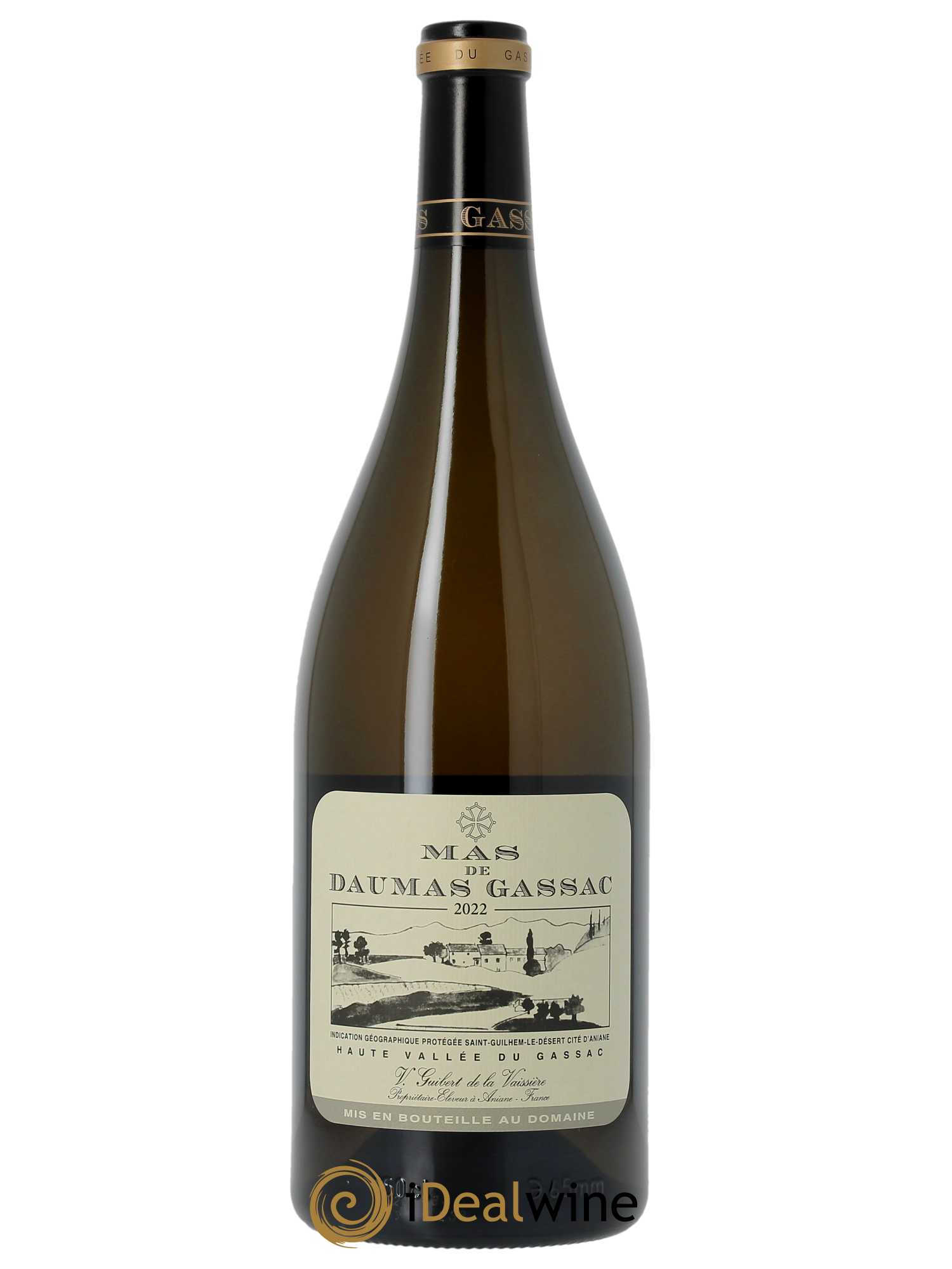 Saint-Guilhem-le-Désert - Cité d'Aniane Mas Daumas Gassac Famille Guibert de La Vaissière 2022 - Lot de 1 magnum - 0