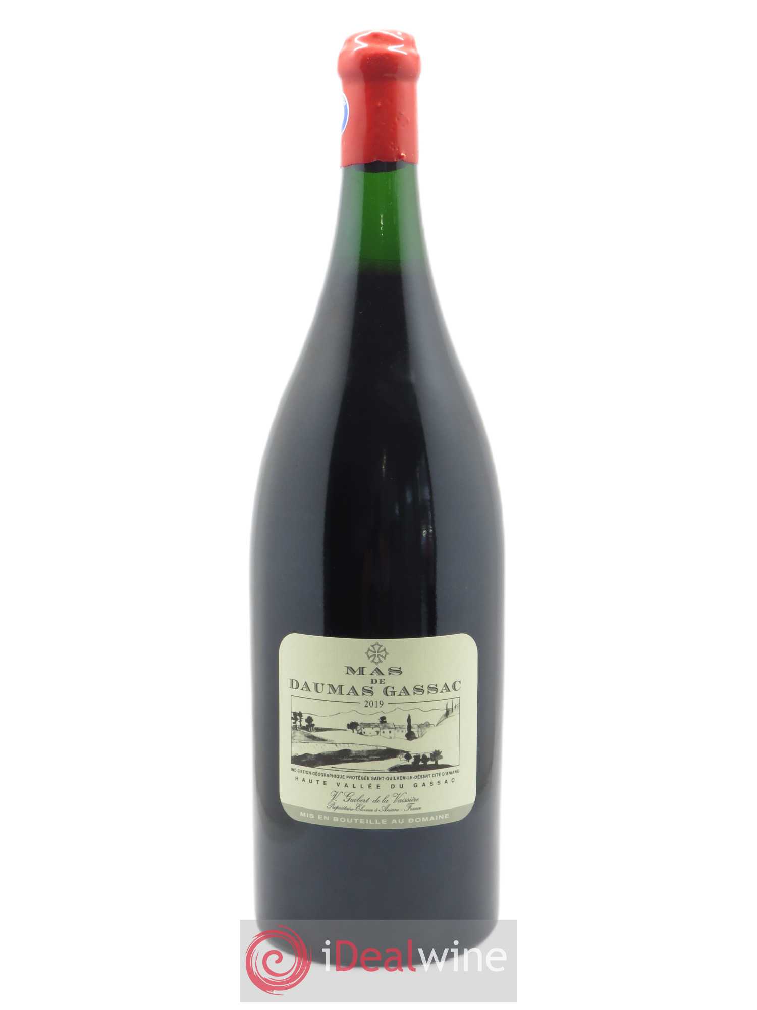 Saint-Guilhem-le-Désert - Cité d'Aniane Mas Daumas Gassac Famille Guibert de La Vaissière 2019 - Lot de 1 double magnum - 0