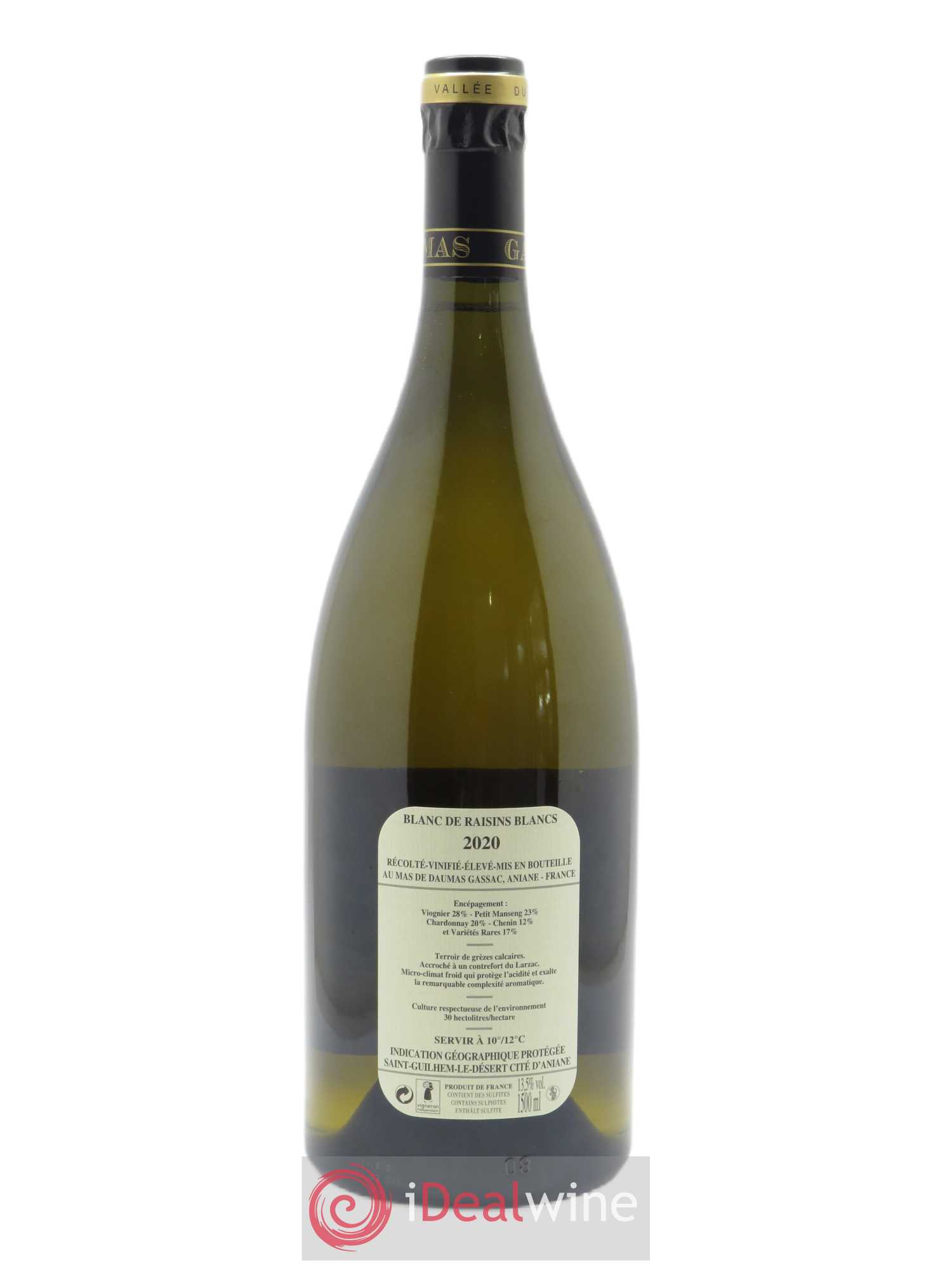 Saint-Guilhem-le-Désert - Cité d'Aniane Mas Daumas Gassac Famille Guibert de La Vaissière  2020 - Lot de 1 magnum - 1