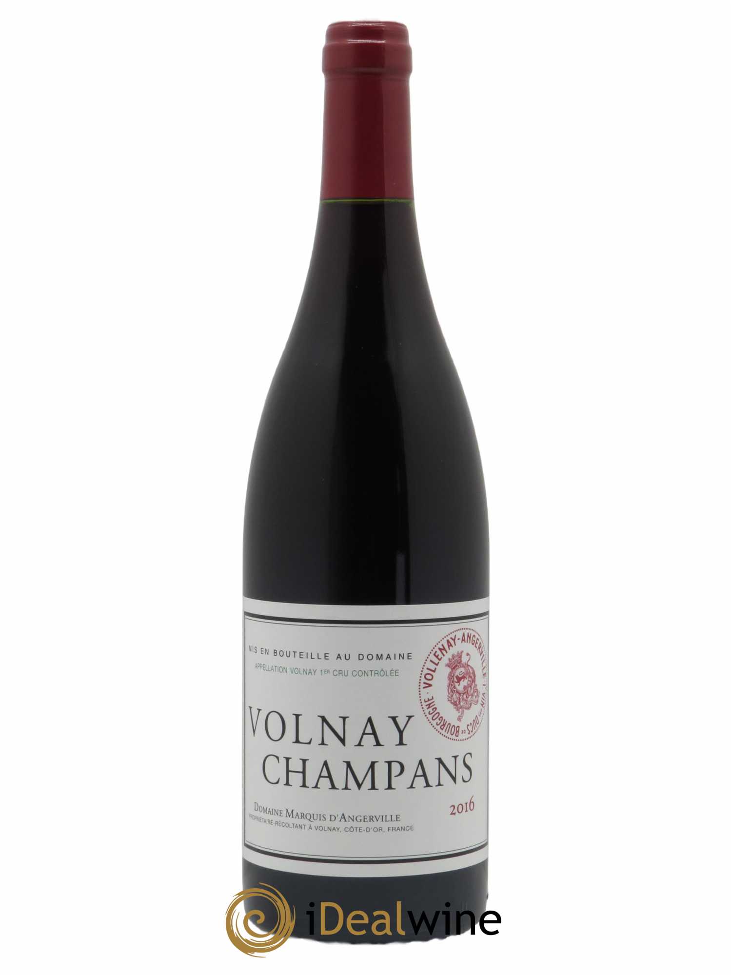 Volnay 1er Cru Champans Marquis d'Angerville (Domaine) 2016 - Lot de 1 bouteille - 0