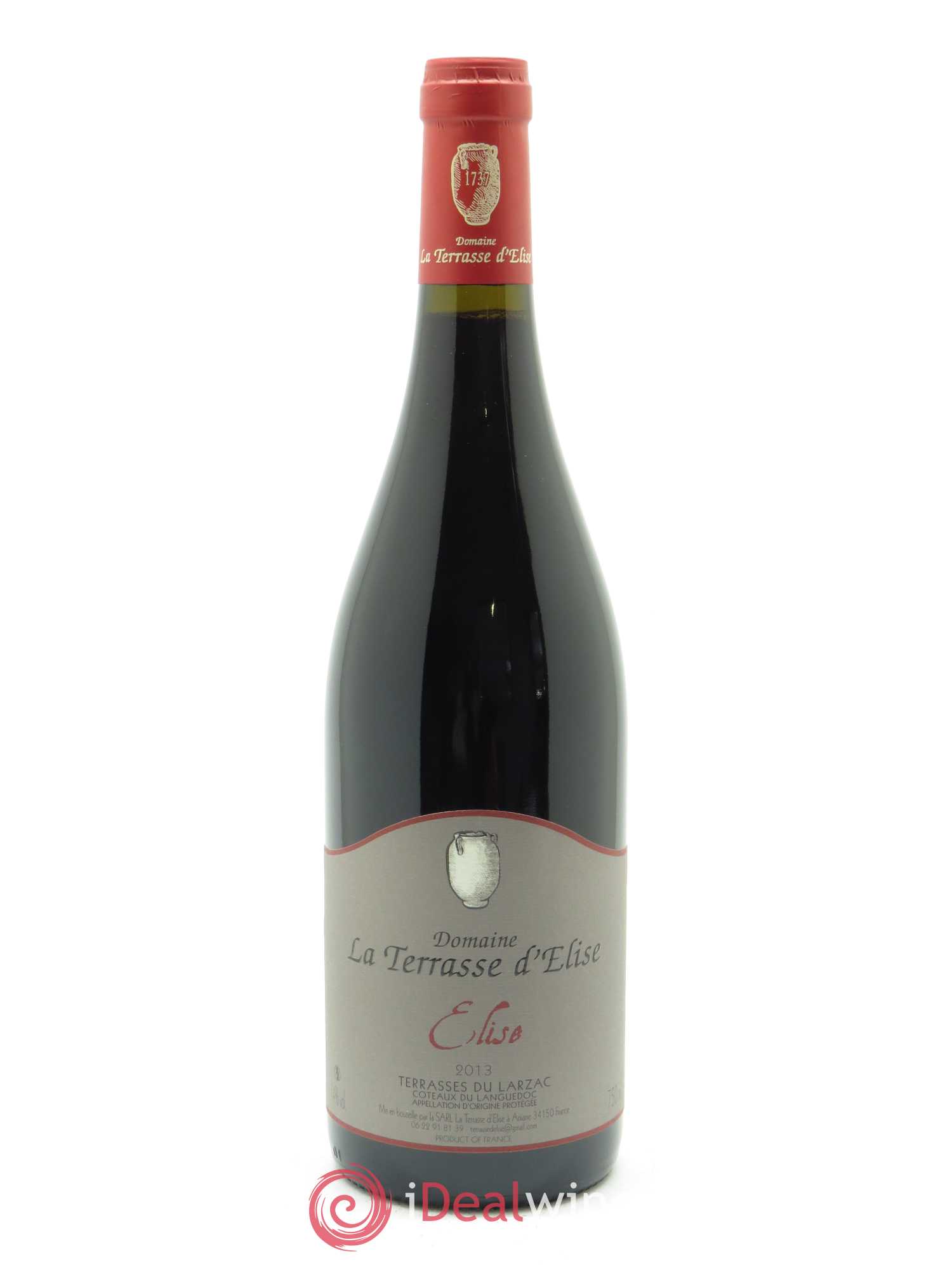 Coteaux du Languedoc Elise Terrasse d'Elise (Domaine de la) 2013 - Lot de 1 bouteille - 0