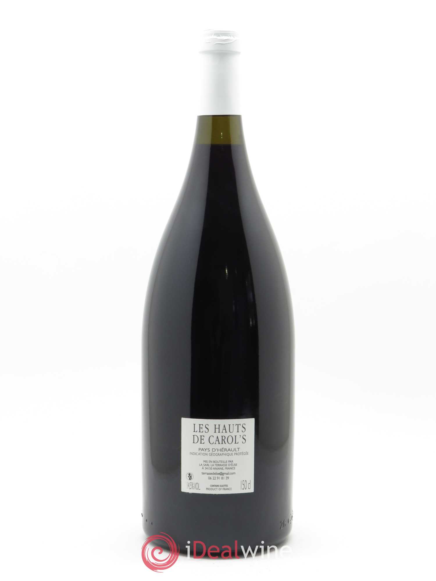 Pays d'Hérault Les Hauts de Carol's Terrasse d'Elise (Domaine de la) 2017 - Lot de 1 magnum - 1