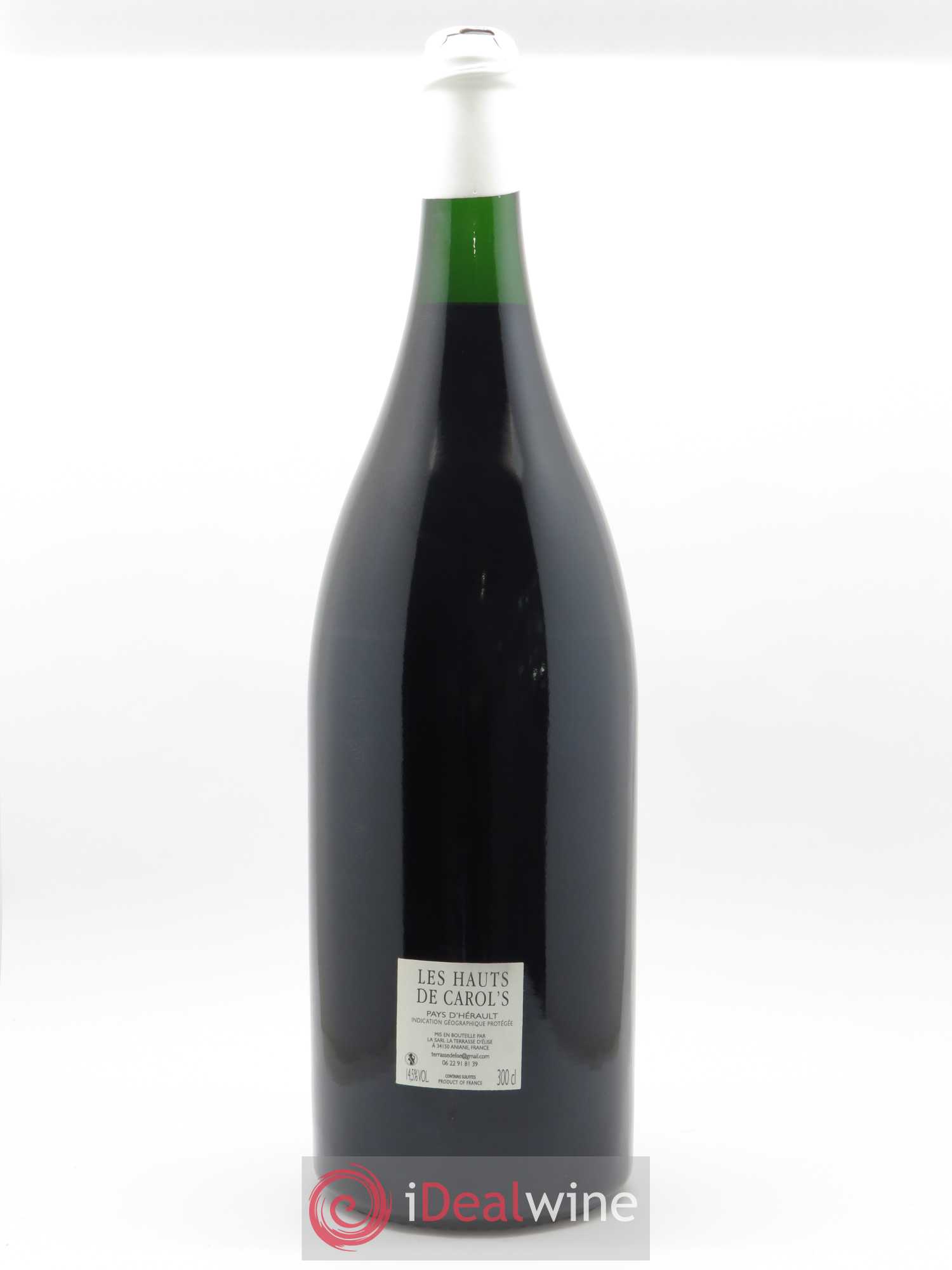 Pays d'Hérault Les Hauts de Carol's Terrasse d'Elise (Domaine de la) 2017 - Lot de 1 double magnum - 1