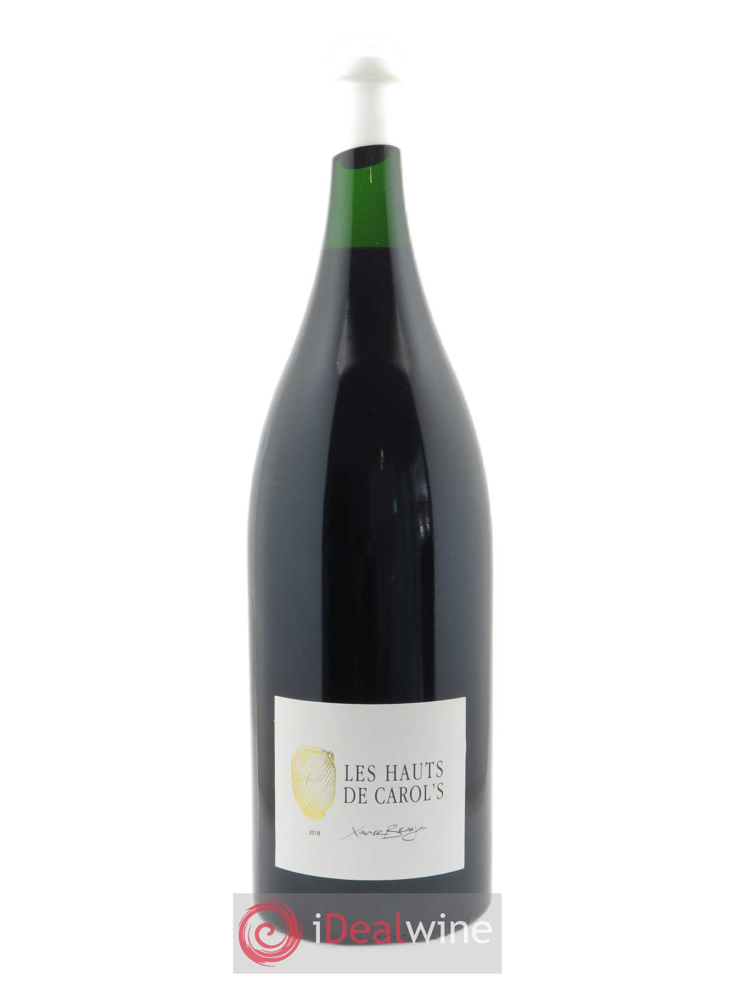 Pays d'Hérault Les Hauts de Carol's Terrasse d'Elise (Domaine de la) 2018 - Lot de 1 double magnum - 1