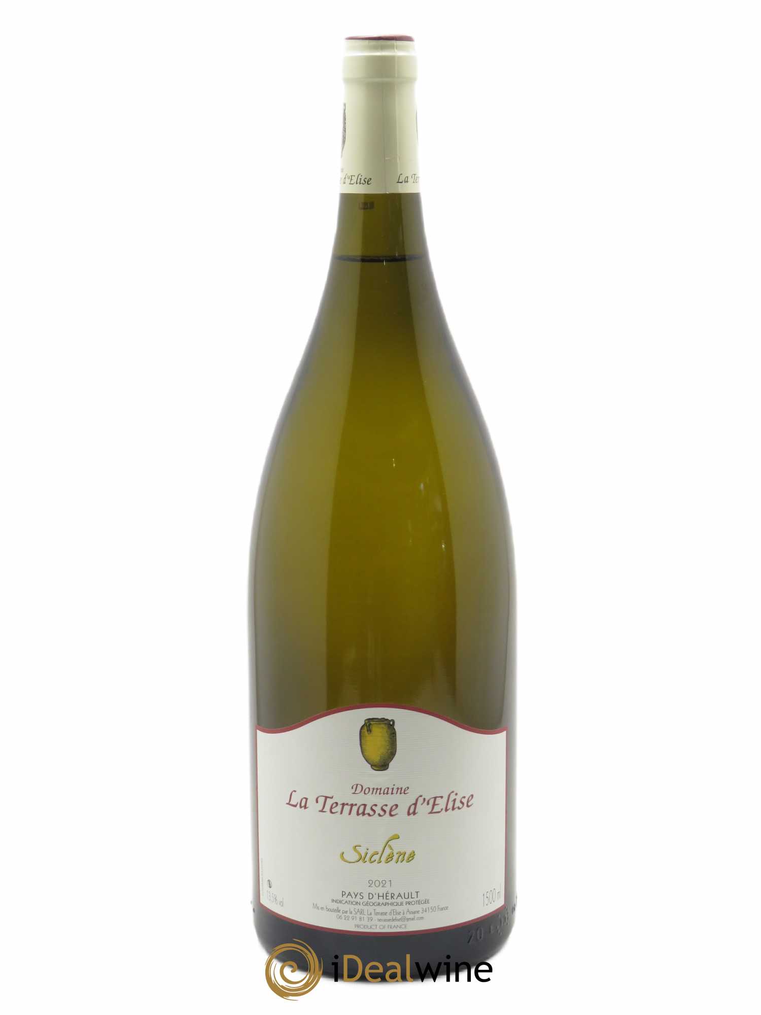 Pays d'Hérault Siclène Terrasse d'Elise (Domaine de la) 2021 - Lot de 1 magnum - 0