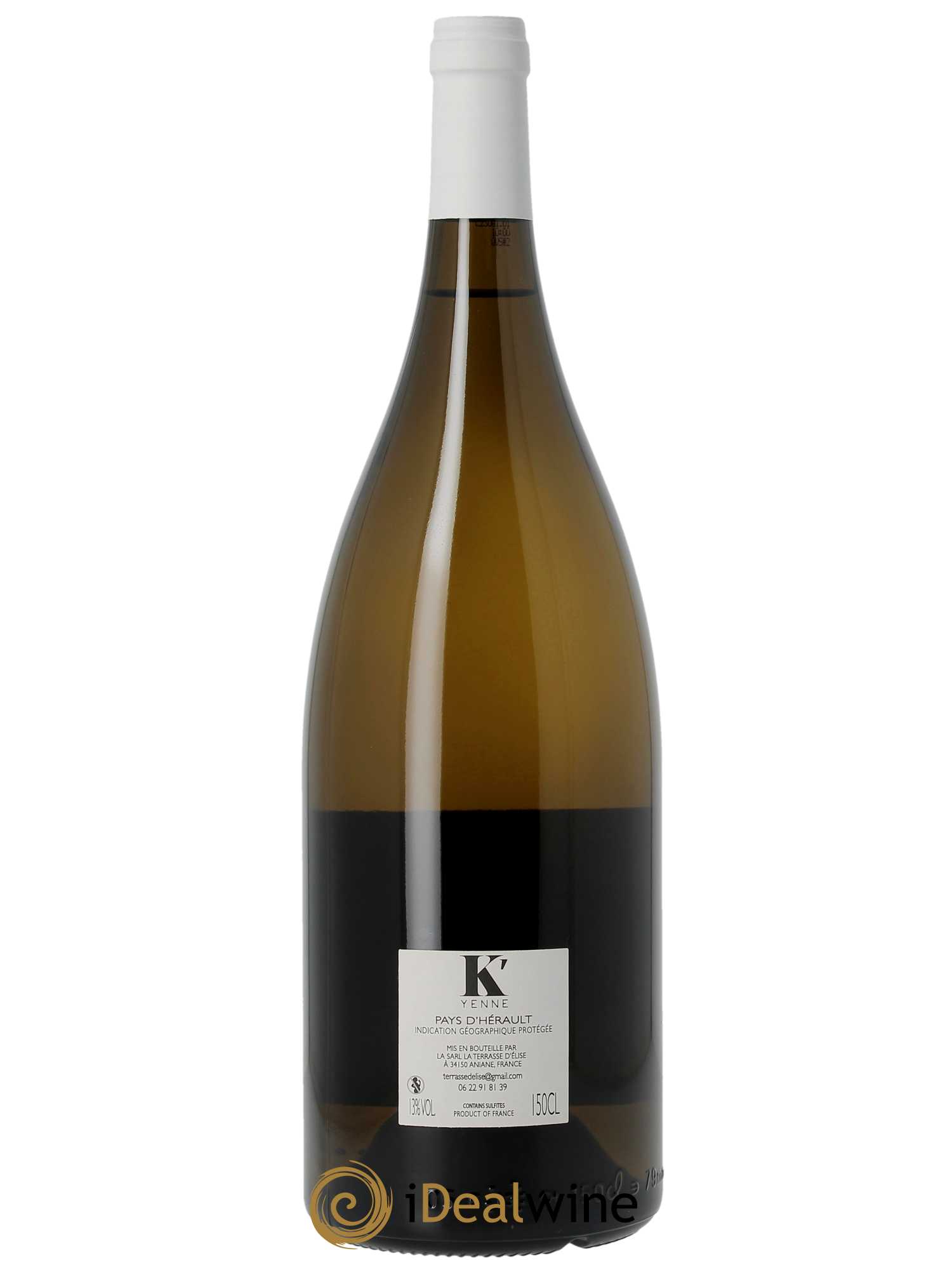 Pays d'Hérault K'Yenne Terrasse d'Elise (Domaine de la)  2021 - Lot de 1 magnum - 1