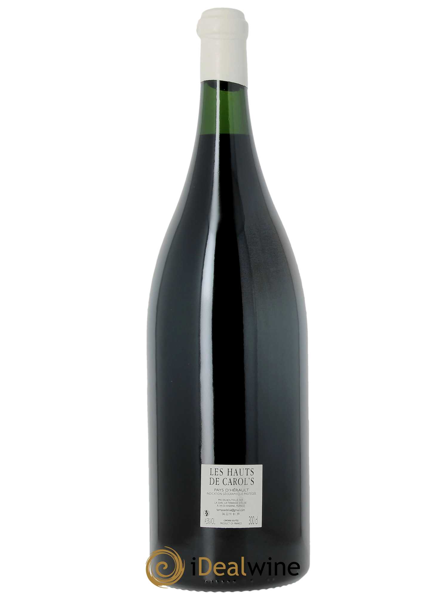 Pays d'Hérault Les Hauts de Carol's Terrasse d'Elise (Domaine de la) 2020 - Lot de 1 jeroboam - 2