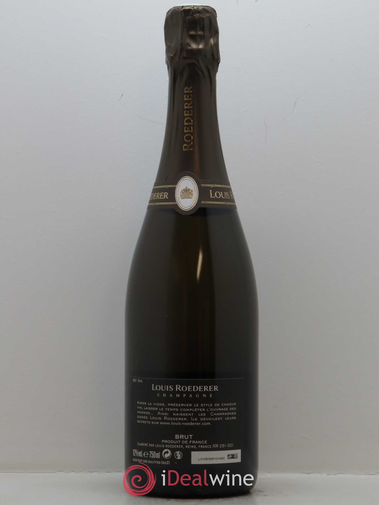 Millésimé Brut Louis Roederer 2012 - Lot de 1 bouteille - 1