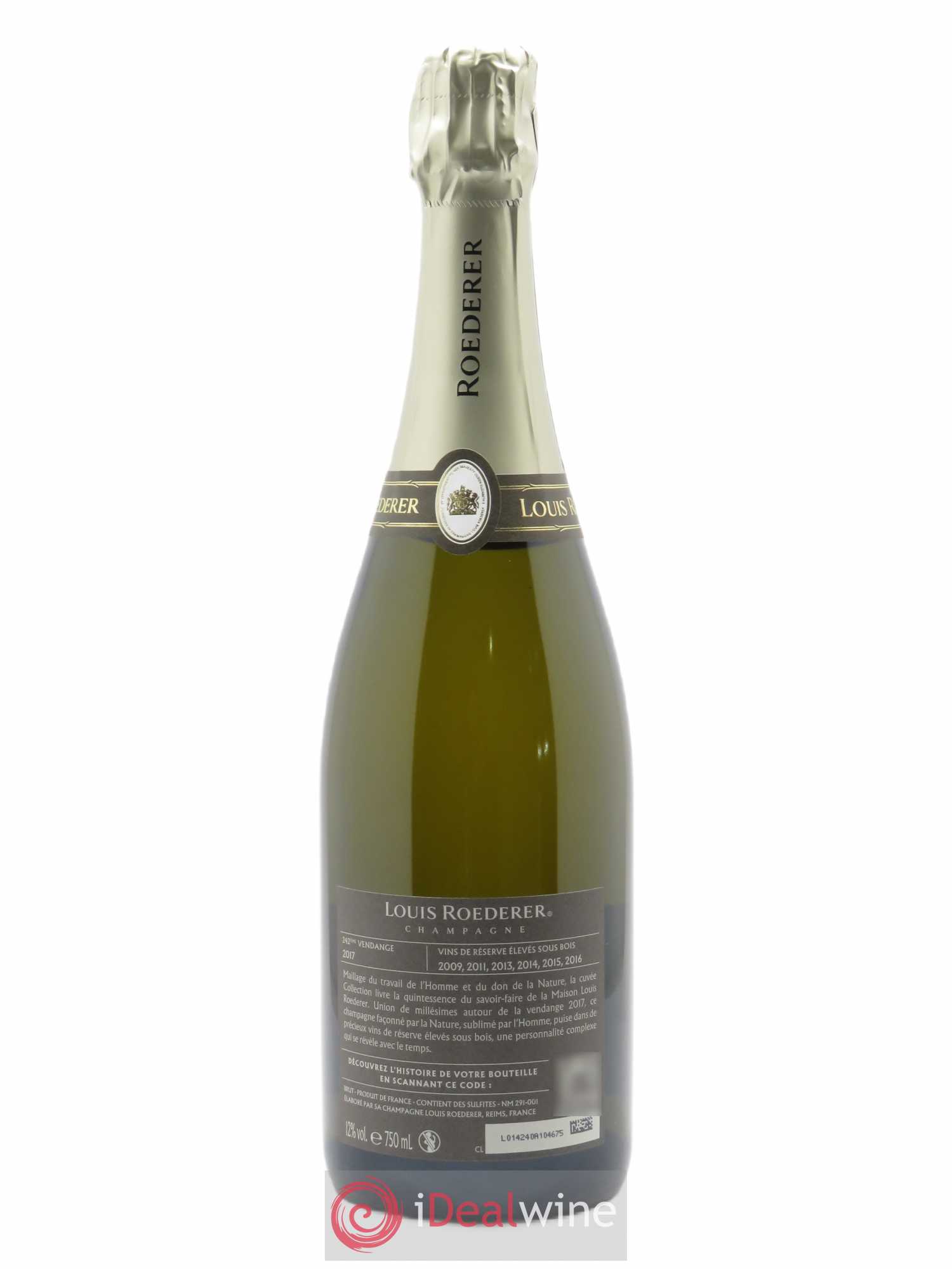 Collection 242 Brut Louis Roederer - Lot de 1 bouteille - 2