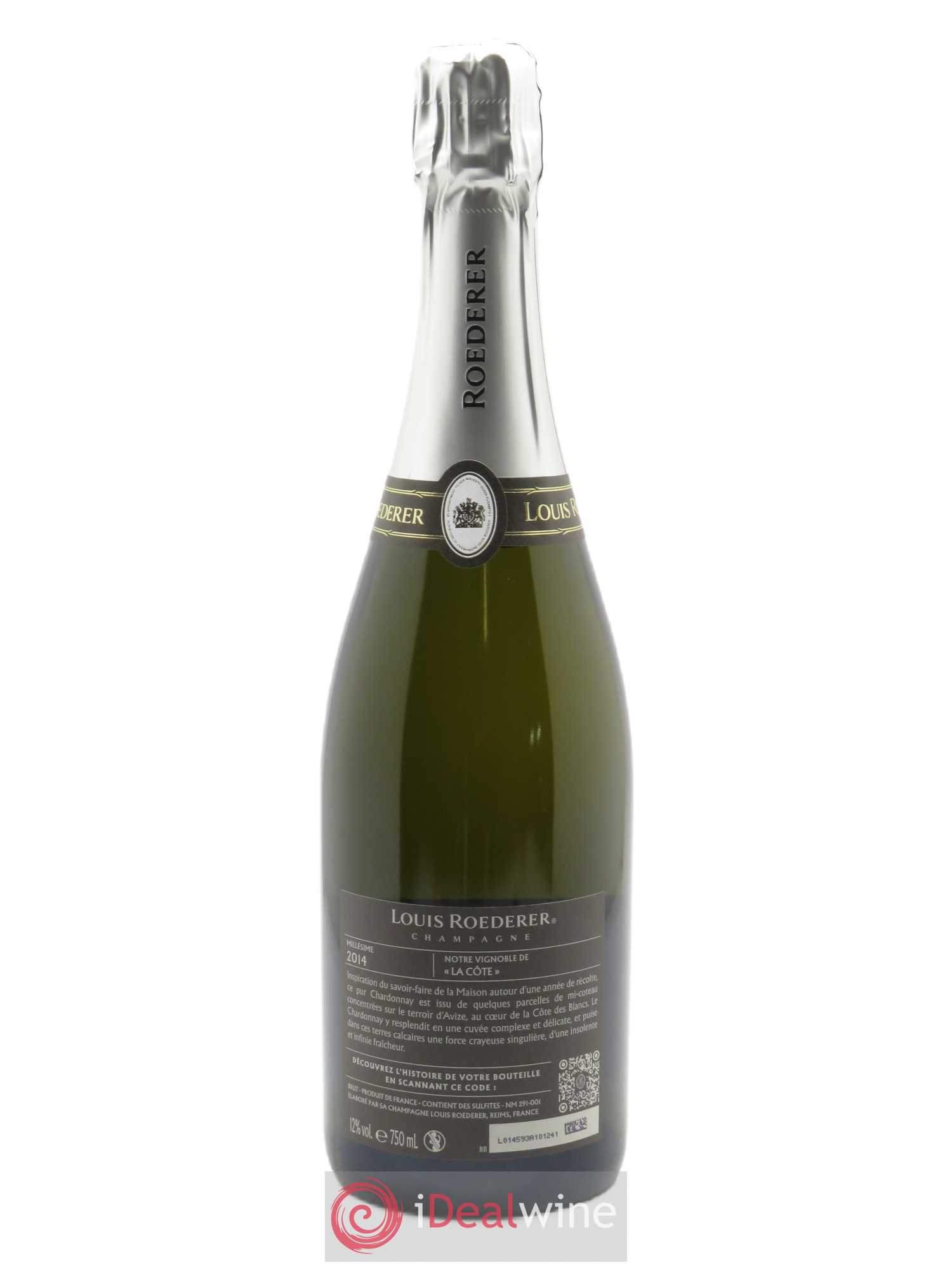 Blanc de Blancs Brut Louis Roederer 2014 - Lot de 1 bouteille - 2