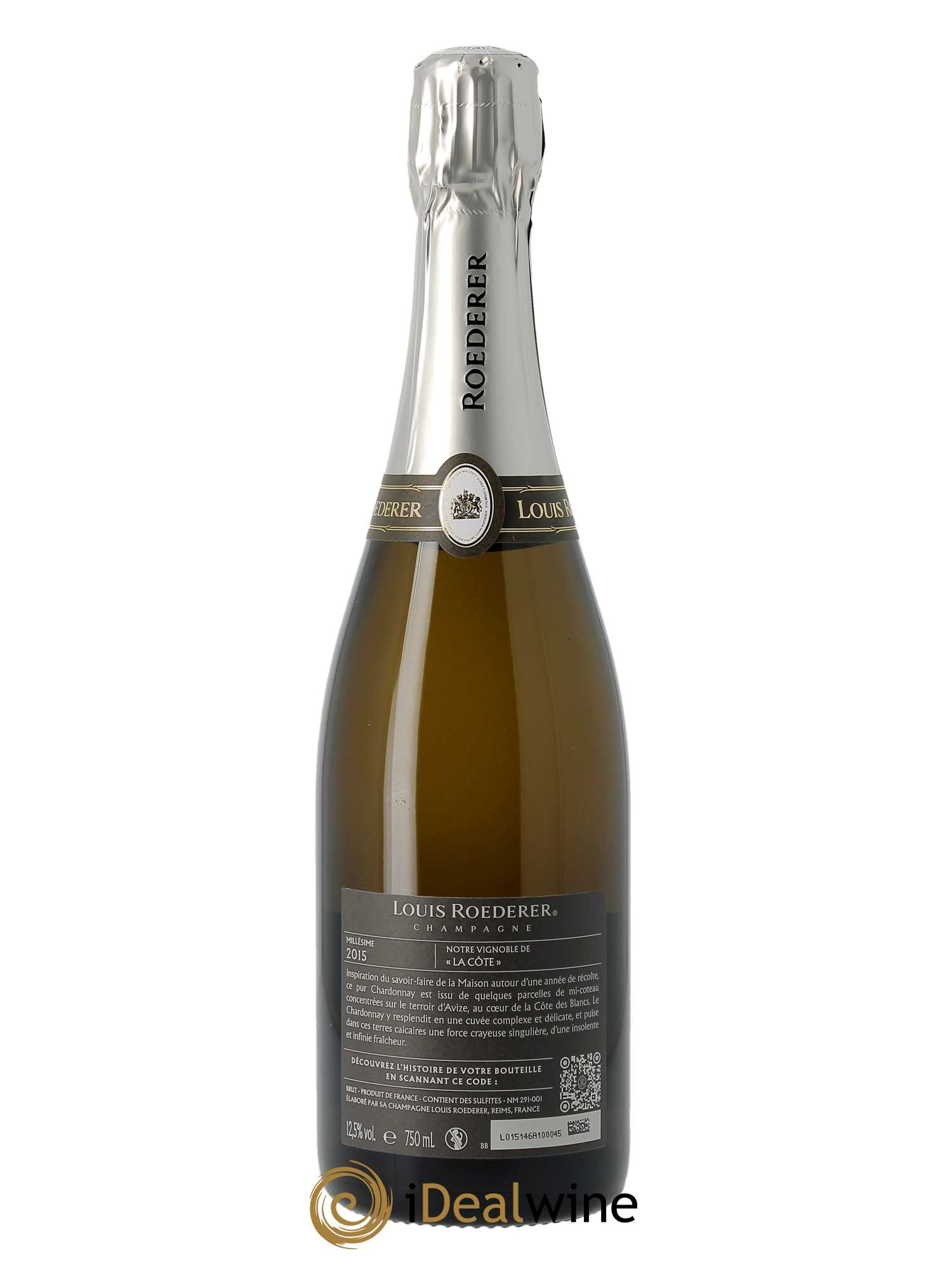Blanc de Blancs Brut Louis Roederer 2015 - Lot of 1 bottle - 2