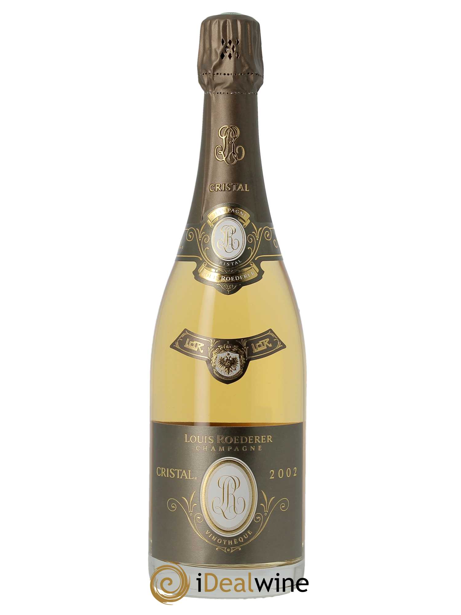Cristal Vinothèque Louis Roederer 2002 - Lot de 1 bouteille - 1