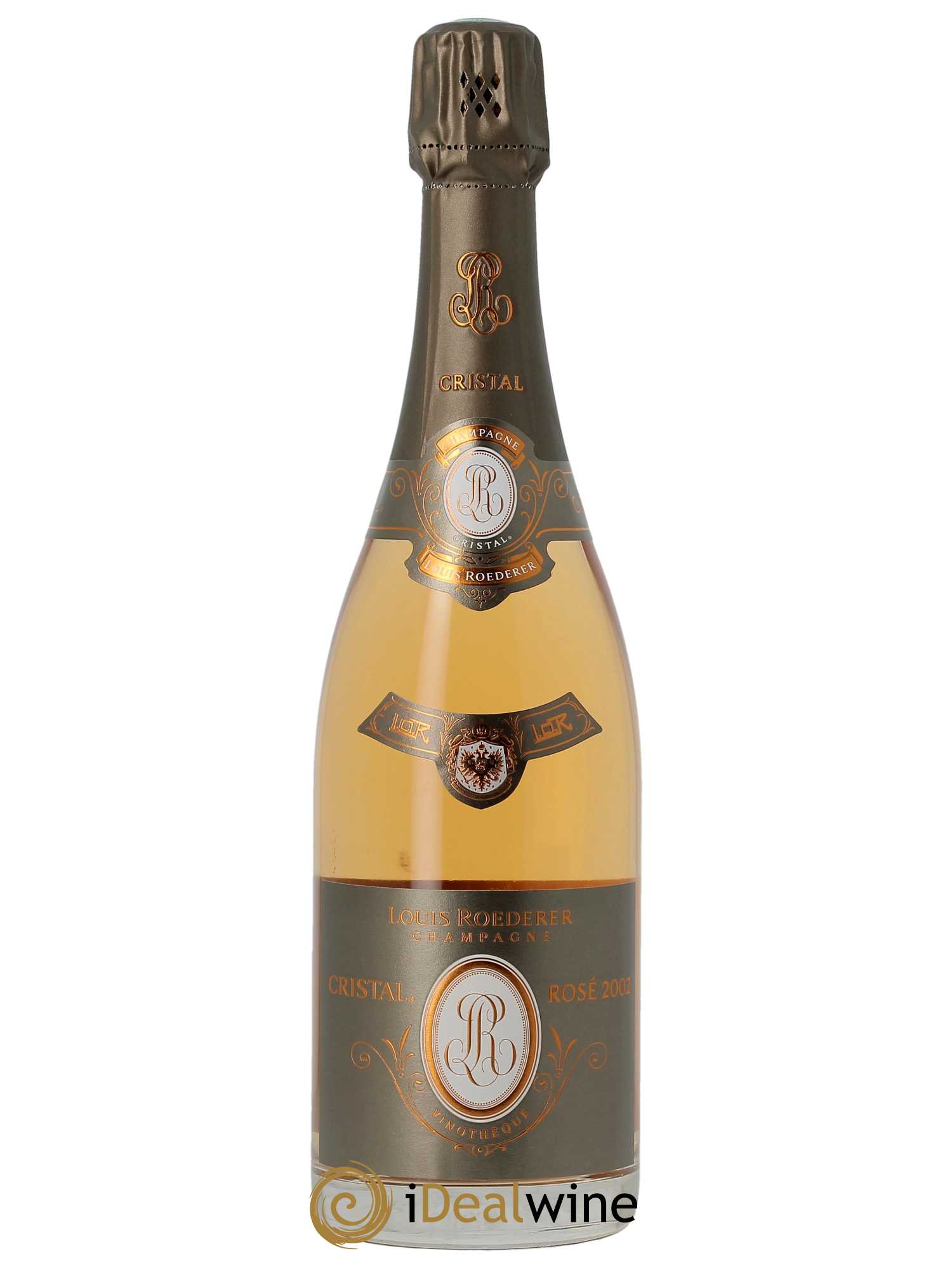 Cristal Vinothèque Louis Roederer 2002 - Lot de 1 bouteille - 1