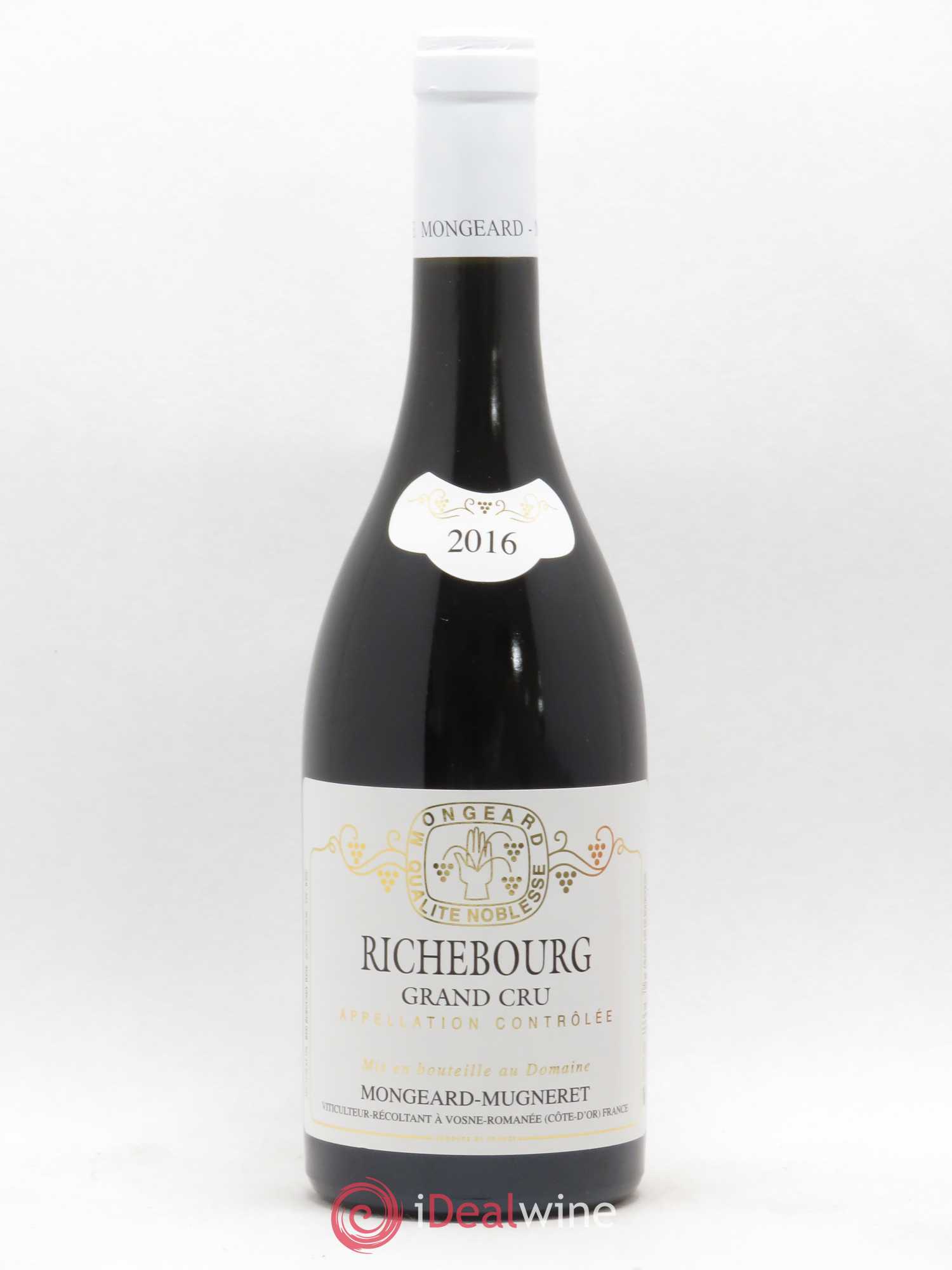 Richebourg Grand Cru Mongeard-Mugneret (Domaine) 2016 - Lot de 1 bouteille - 0