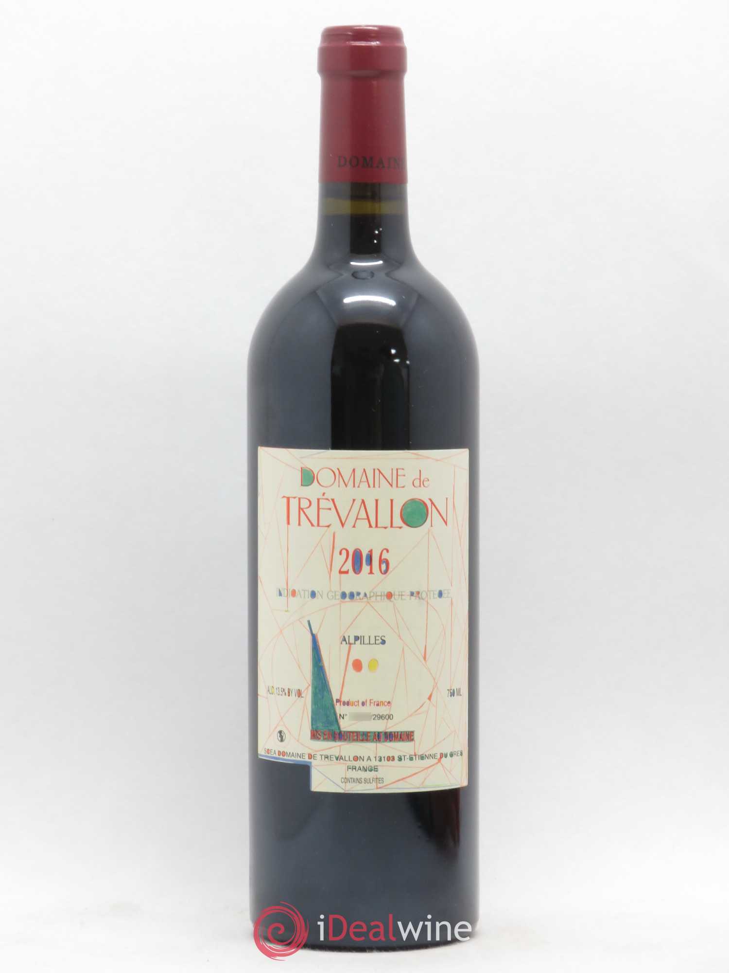 Alpilles Trévallon (Domaine de) Eloi Dürrbach 2016 - Lot de 1 bouteille - 0
