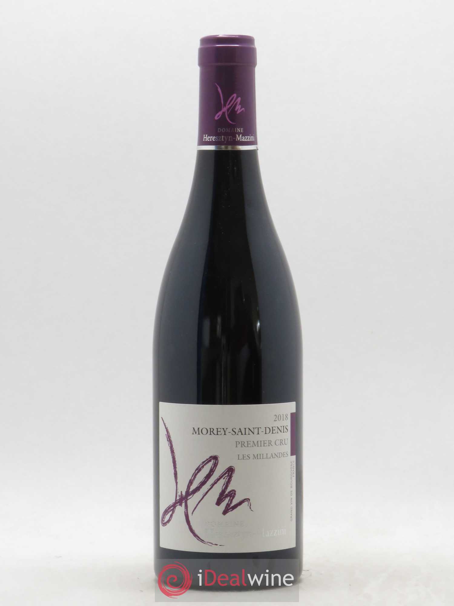Morey-Saint-Denis 1er Cru Les Millandes Domaine Heresztyn-Mazzini 2018 - Posten von 1 Flasche - 0