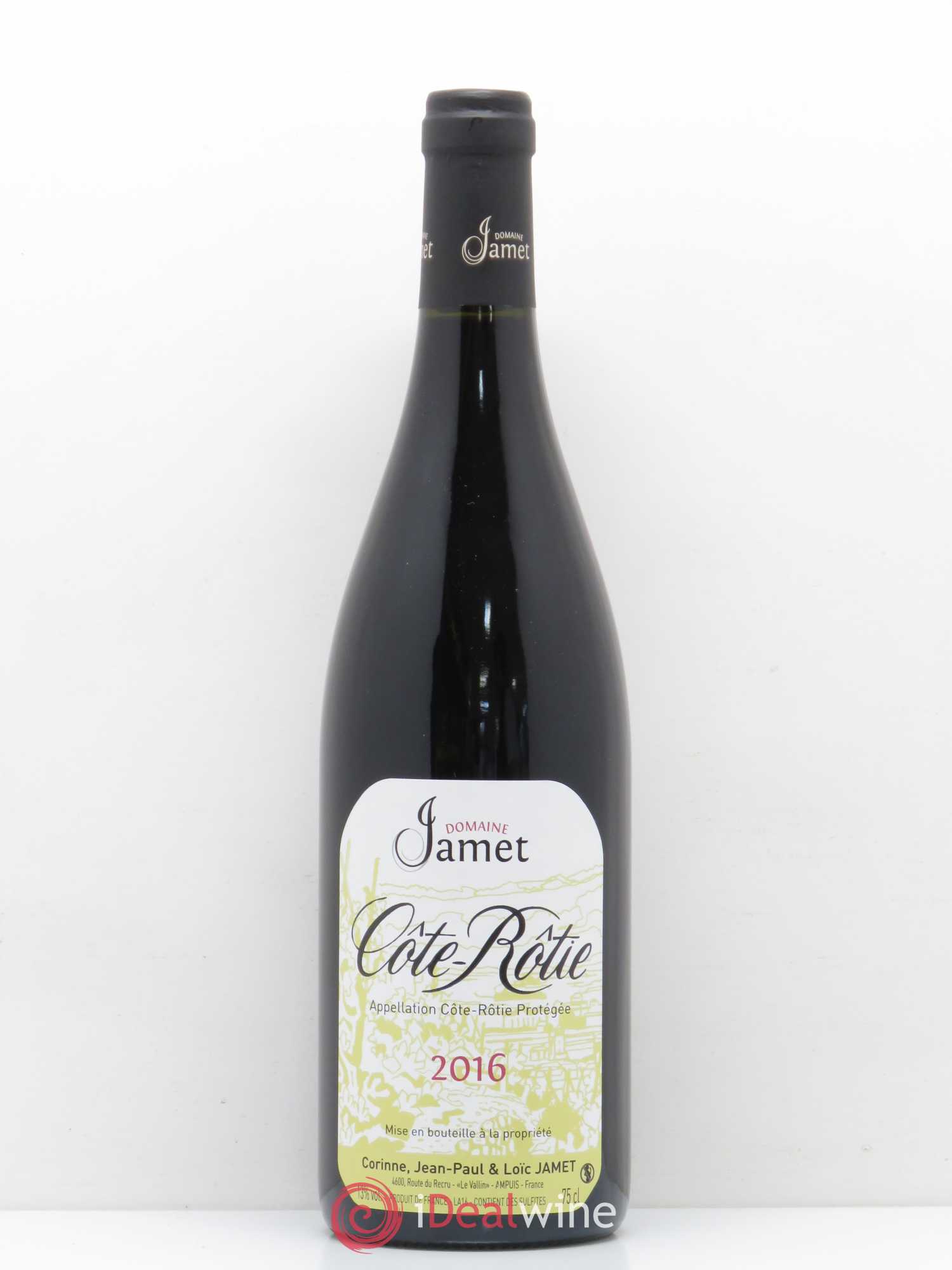 Côte-Rôtie Jamet (Domaine) 2016 - Lot de 1 bouteille - 0