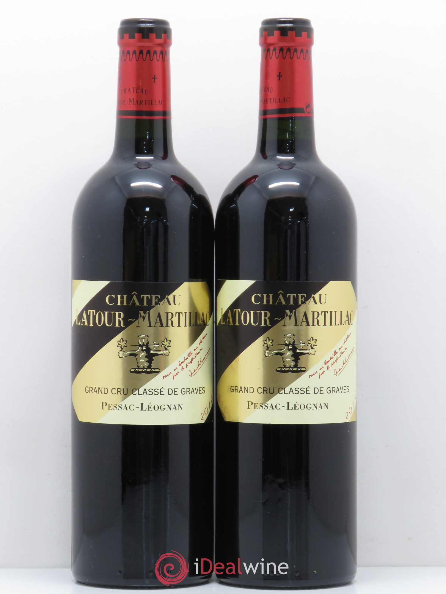 Château Latour-Martillac Cru Classé de Graves 2015 - Lot de 2 bouteilles - 0