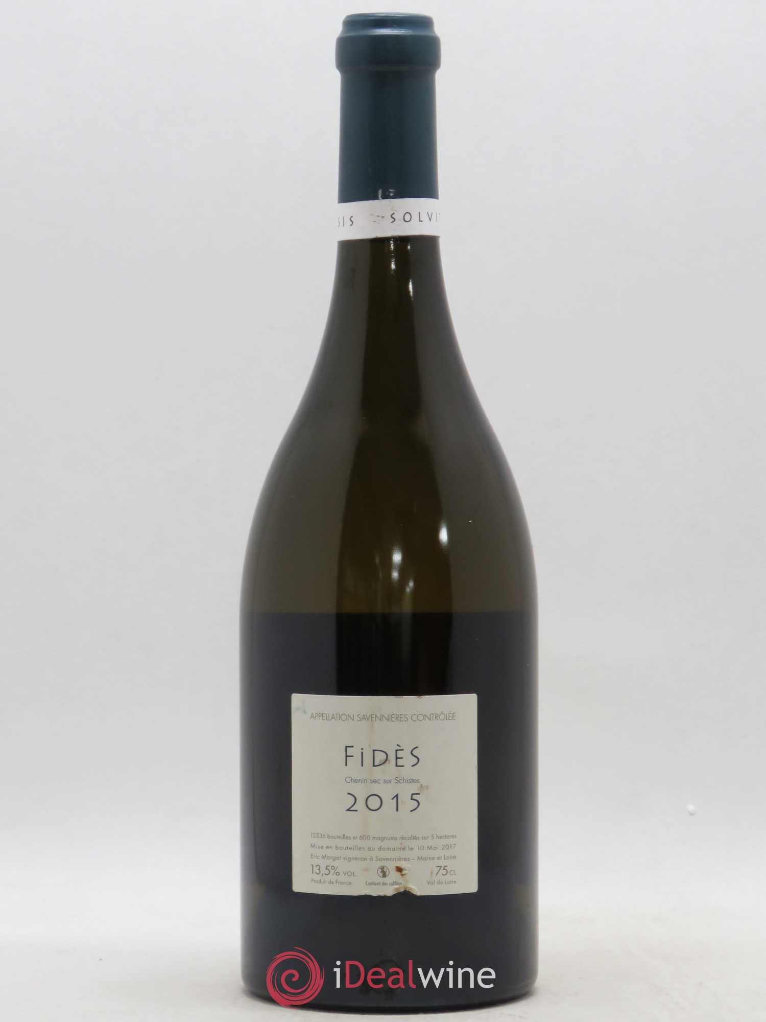 Savennières Fidès Eric Morgat 2015 - Lot de 1 bouteille - 1