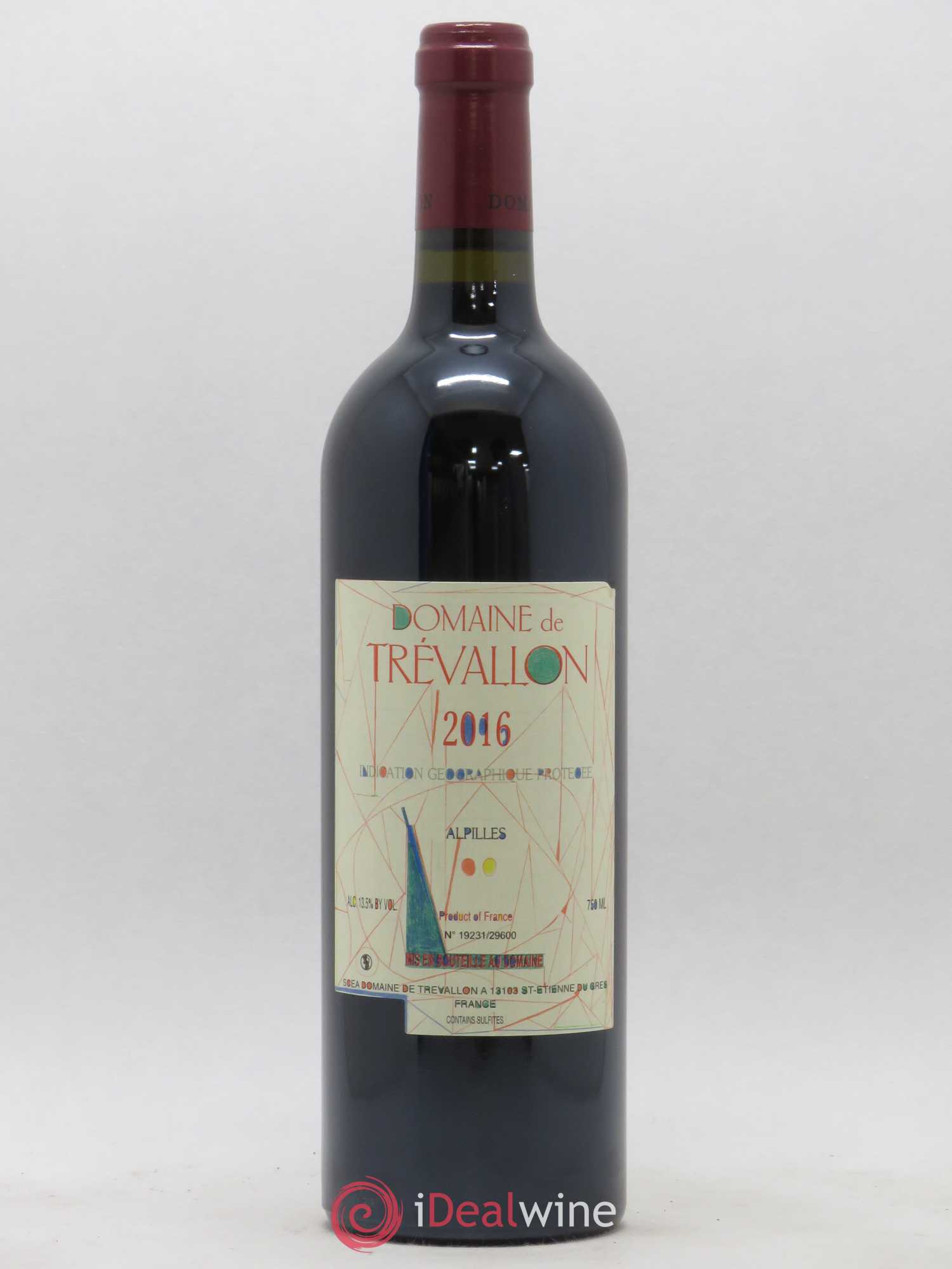 Alpilles Trévallon (Domaine de) Eloi Dürrbach 2016 - Lot de 1 bouteille - 0
