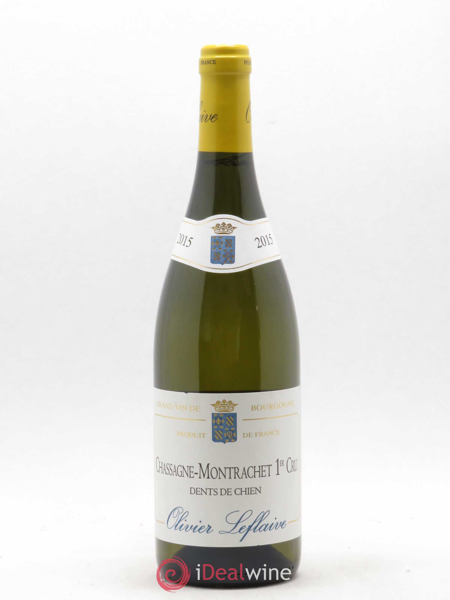 Chassagne-Montrachet 1er Cru Dents de Chien Olivier Leflaive 2015 - Posten von 1 Flasche - 0