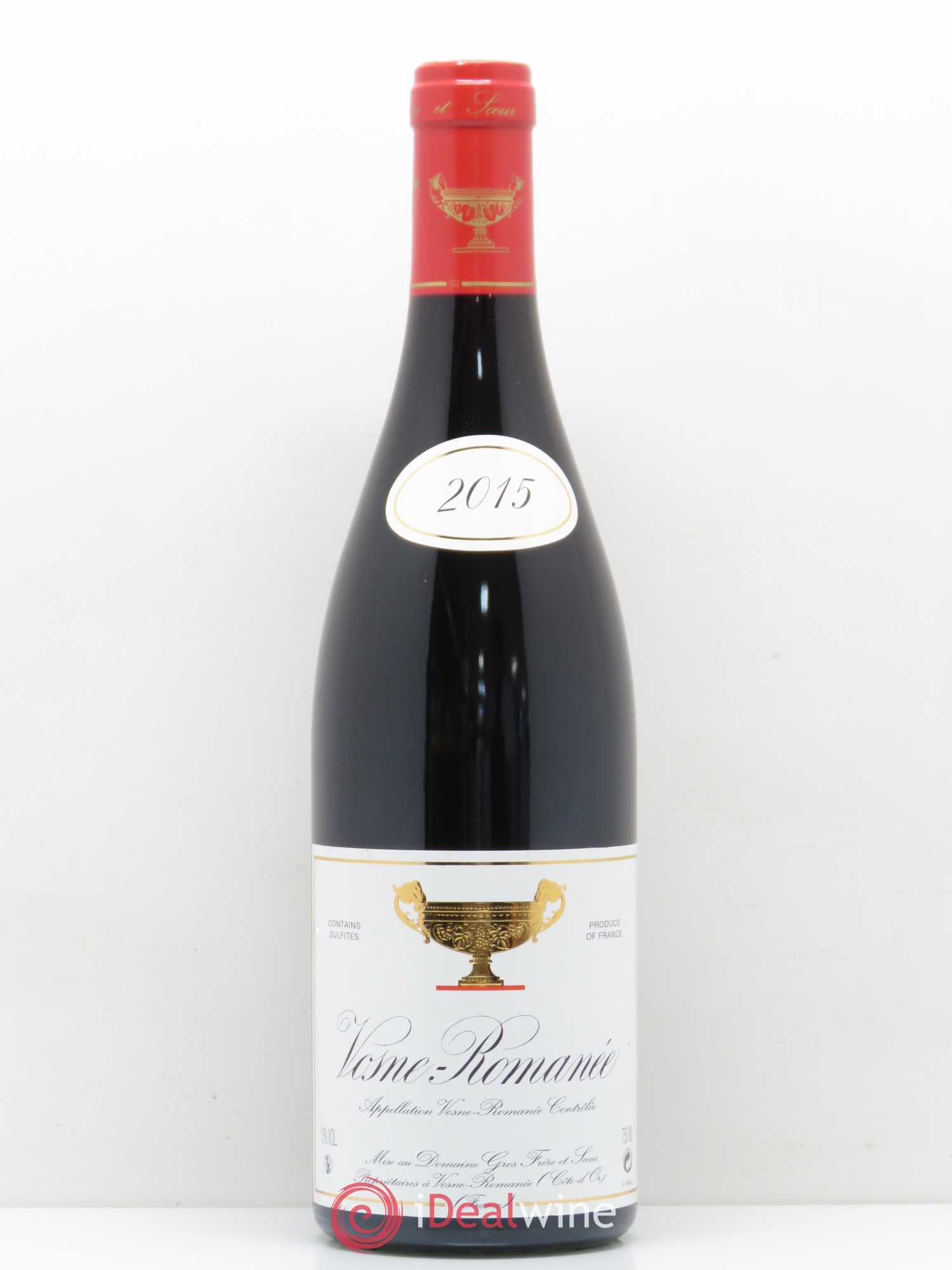 Vosne-Romanée Gros Frère & Soeur 2015 - Lot de 1 bouteille - 0