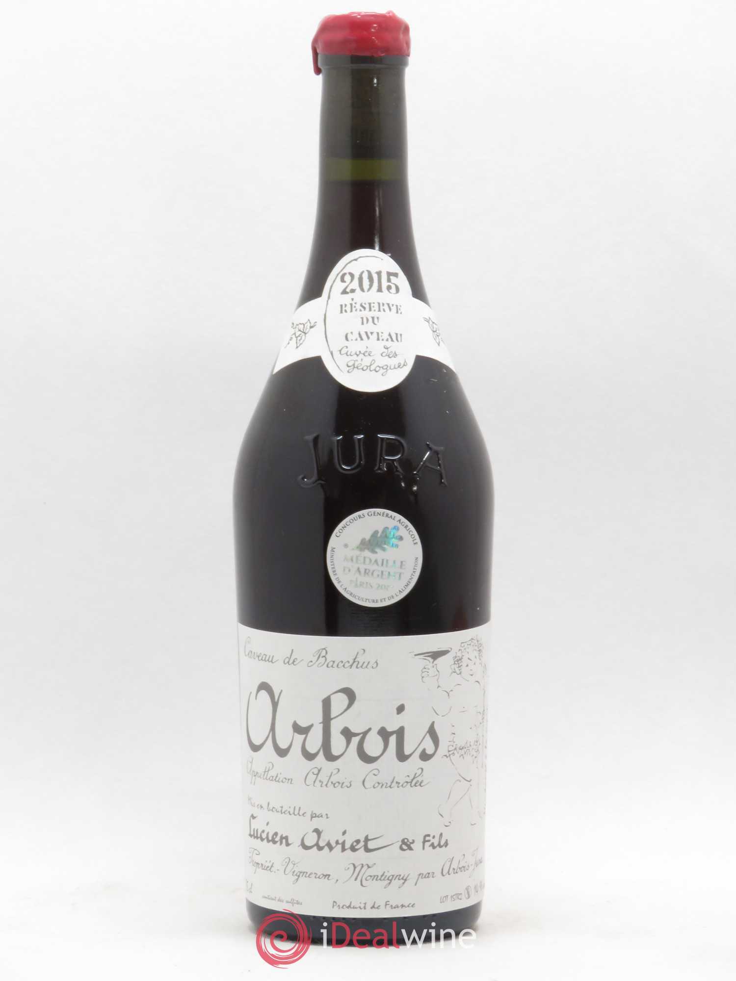 Arbois Cuvée des Géologues 229 jours Domaine Lucien Aviet 2015 - Posten von 1 Flasche - 0