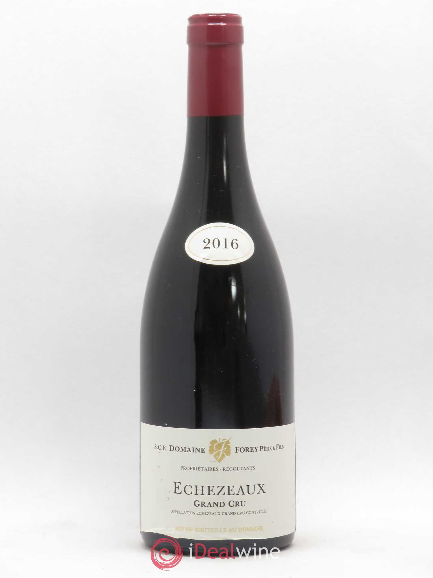 Echezeaux Grand Cru Forey Père et Fils (Domaine) 2016 - Lot de 1 bouteille - 0