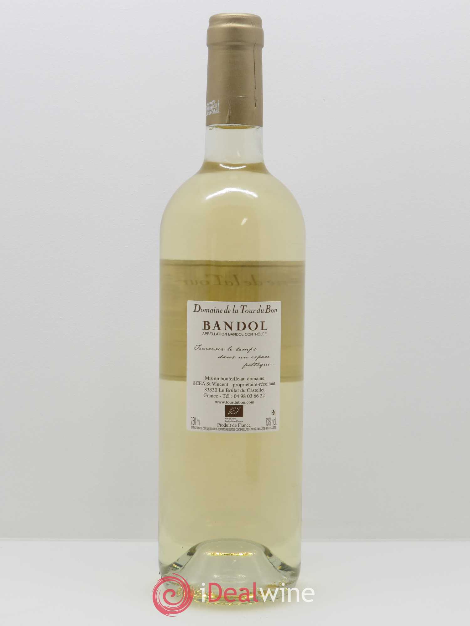 Bandol La Tour du Bon Agnès Henry 2018 - Lot de 1 bouteille - 1