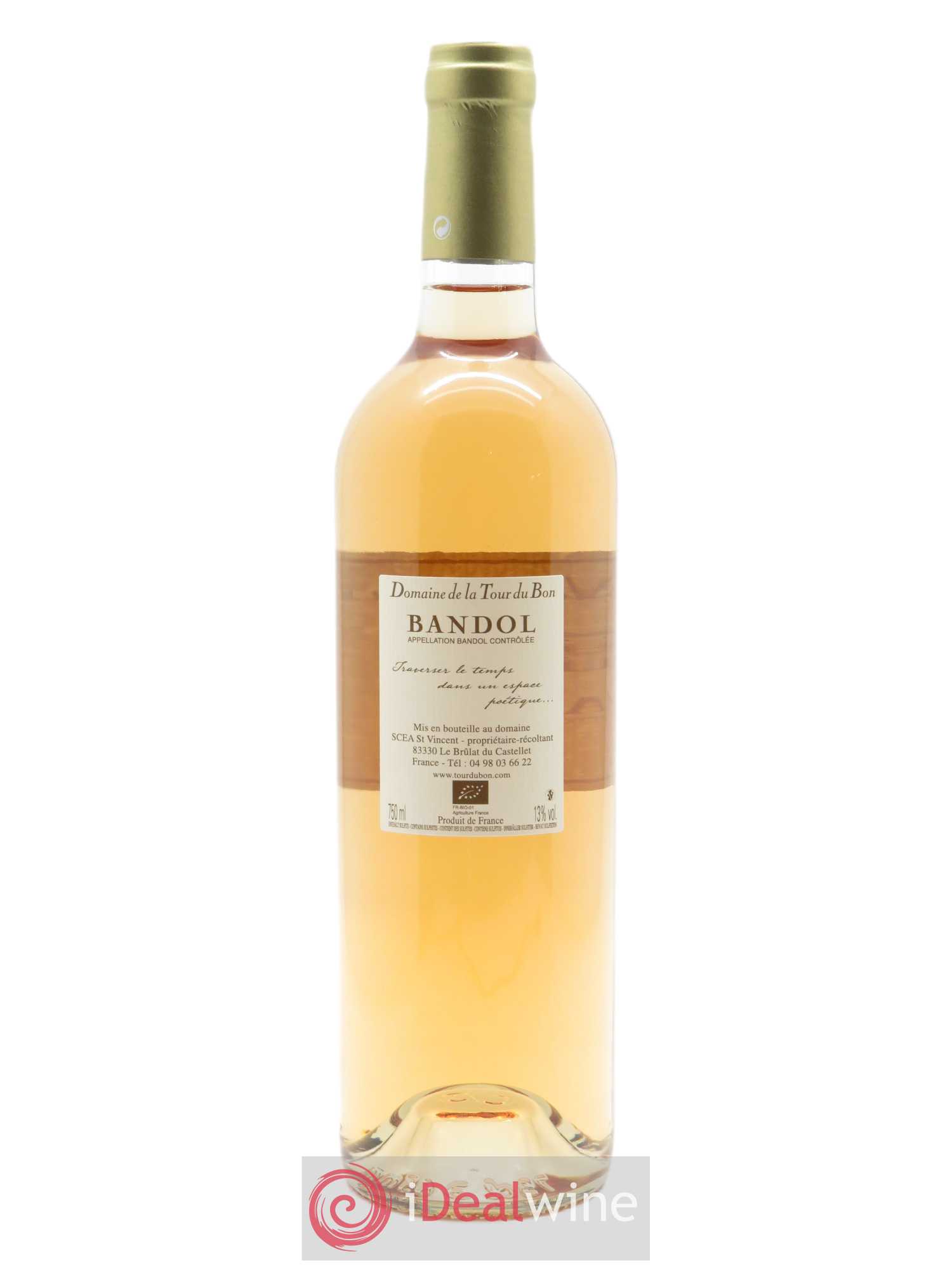Bandol La Tour du Bon 19-20 Agnès Henry - Lot de 1 bouteille - 1