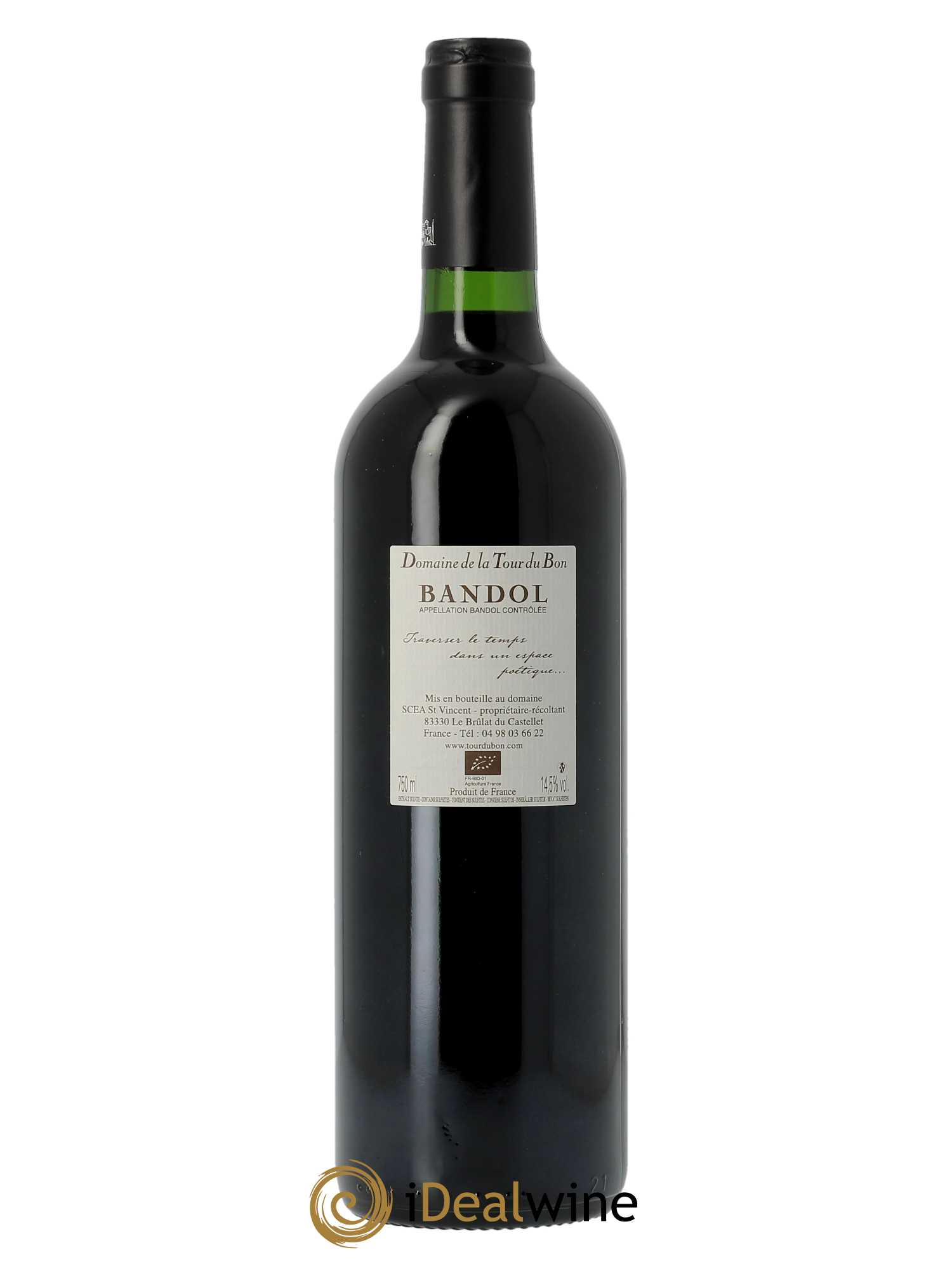 Bandol La Tour du Bon Agnès Henry 2020 - Lot de 1 bouteille - 1