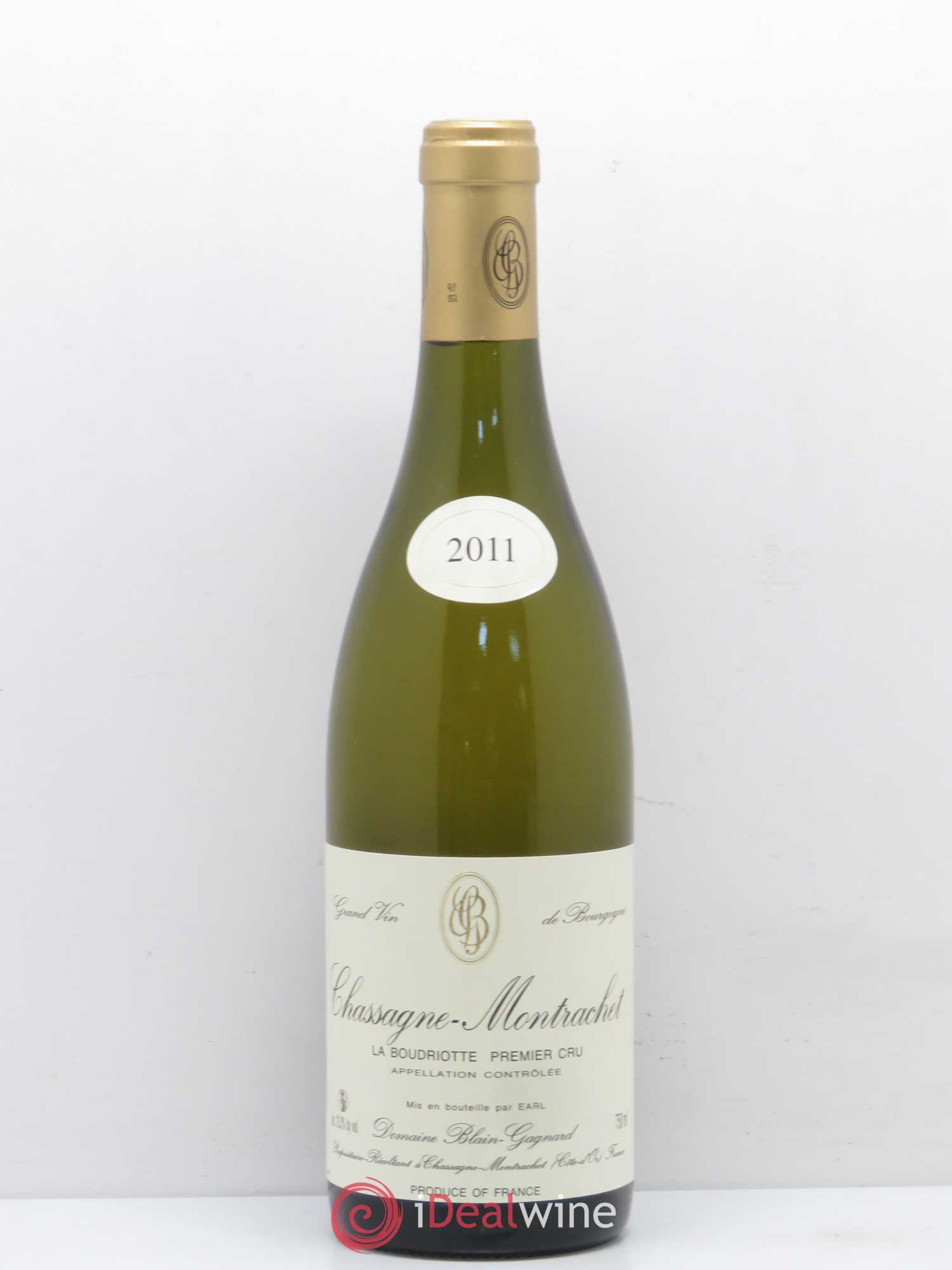 Chassagne-Montrachet 1er Cru La Boudriotte Blain-Gagnard (Domaine) 2011 - Lot de 1 bouteille - 0