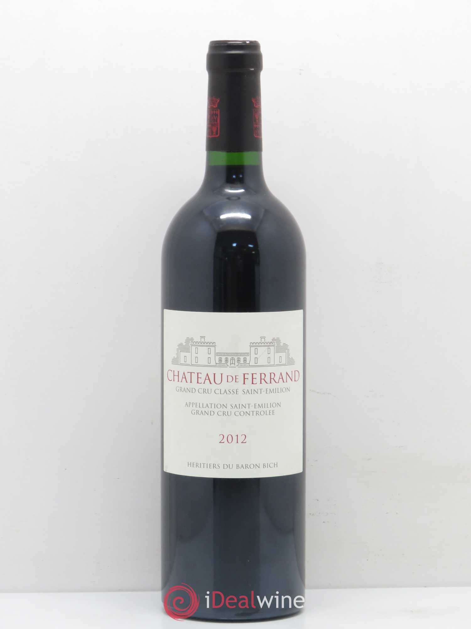 Château de Ferrand Grand Cru Classé 2012 - Lot de 1 bouteille - 0