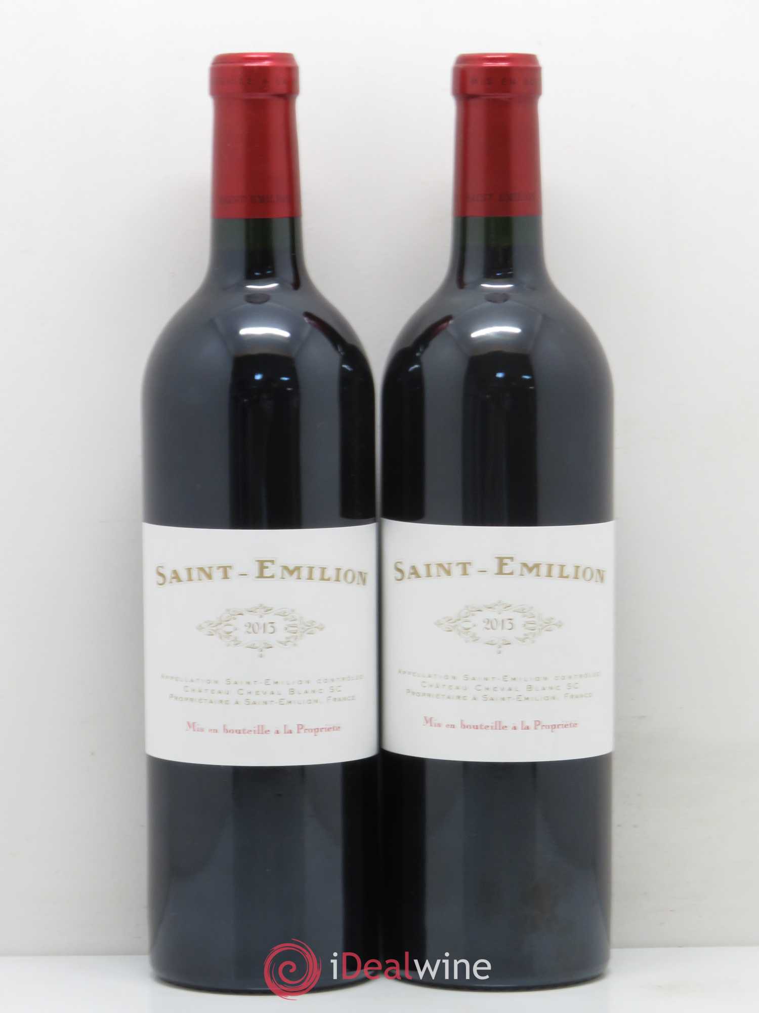 Bordeaux Saint Emilion de Cheval Blanc (3ème vin) (sans prix de réserve) 2013 - Lot de 5 bouteilles - 2