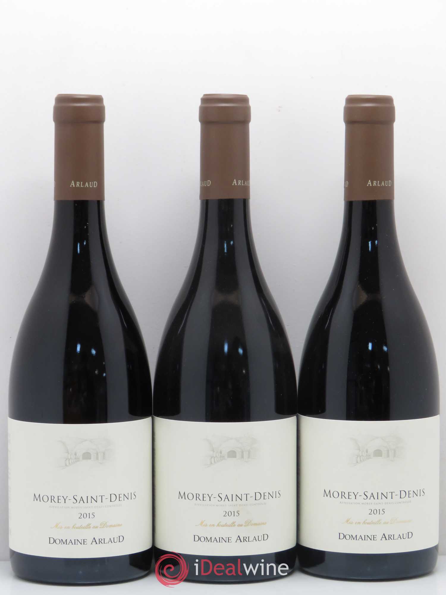 Morey-Saint-Denis Arlaud 2015 - Lot de 3 bouteilles - 0
