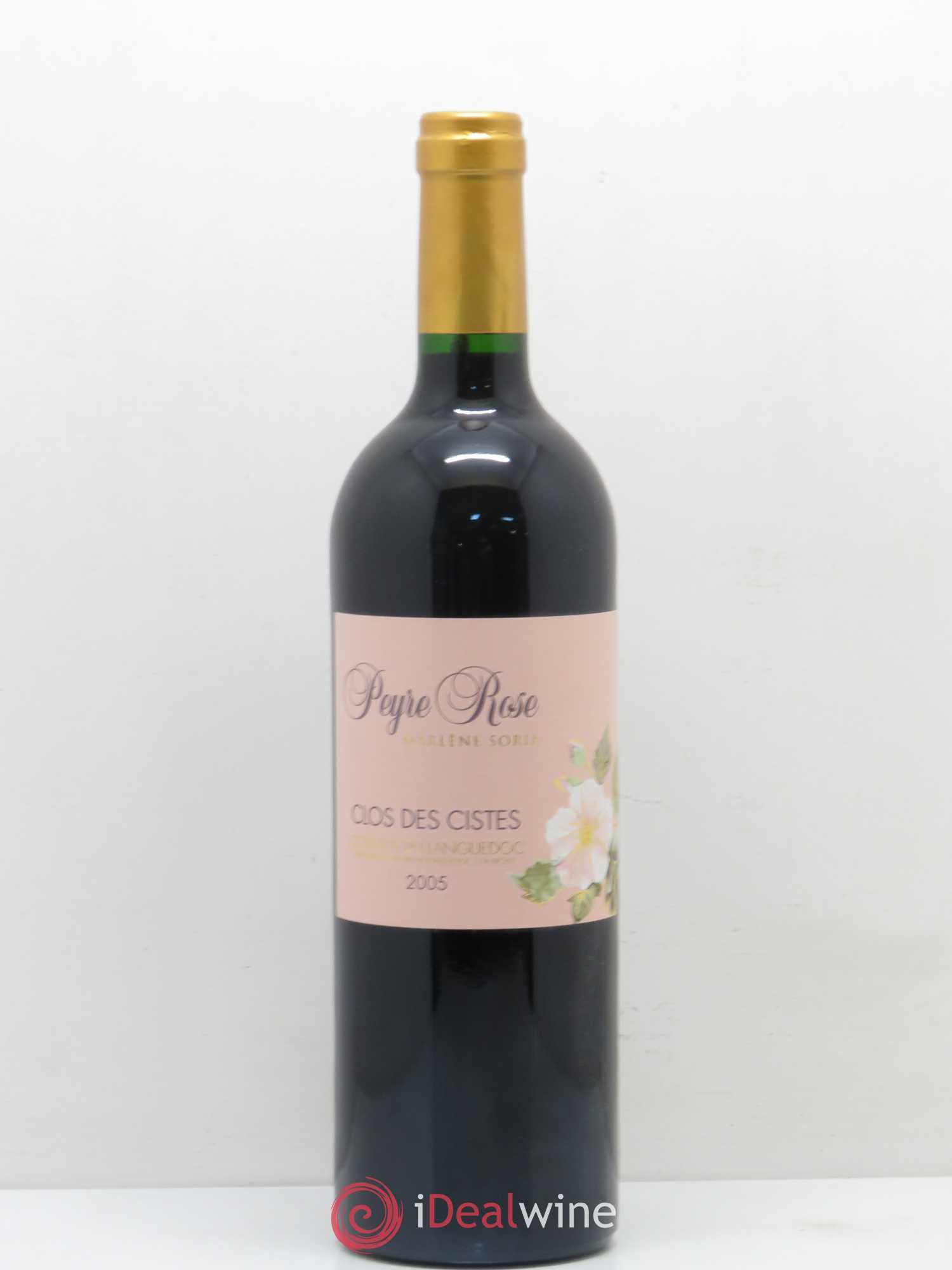 Vin de France (anciennement Coteaux du Languedoc) Domaine Peyre Rose Les Cistes Marlène Soria 2005 - Lot de 1 bouteille - 0