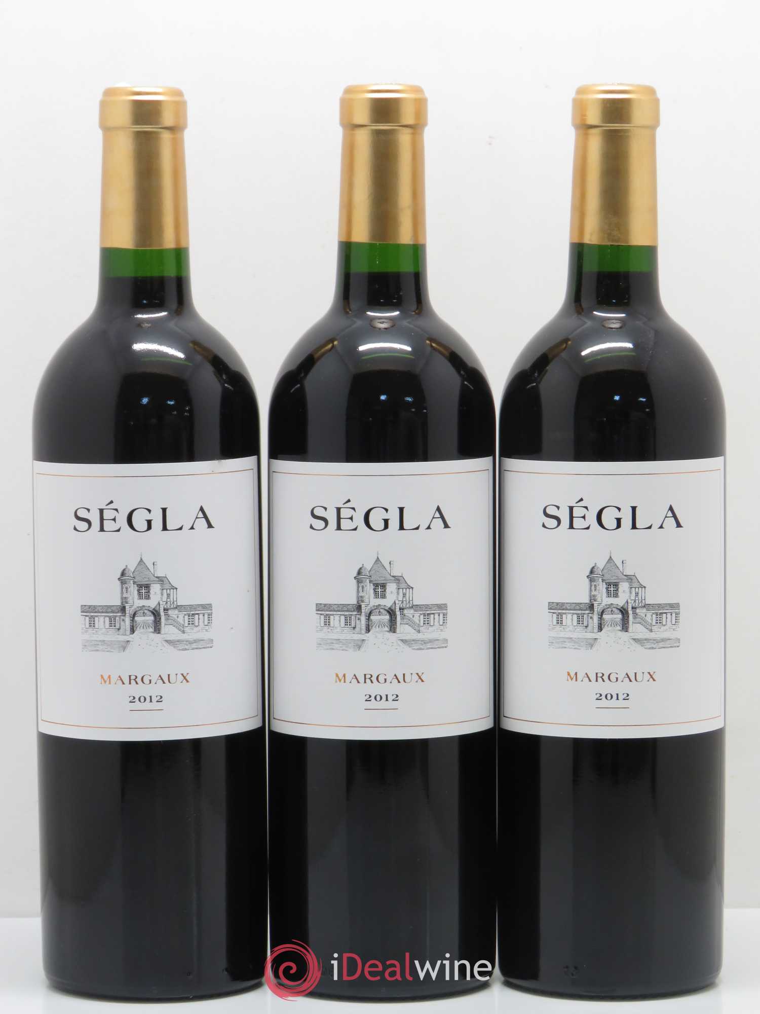 Ségla de Rauzan-Ségla (sans prix de réserve) 2012 - Lot de 3 bouteilles - 0