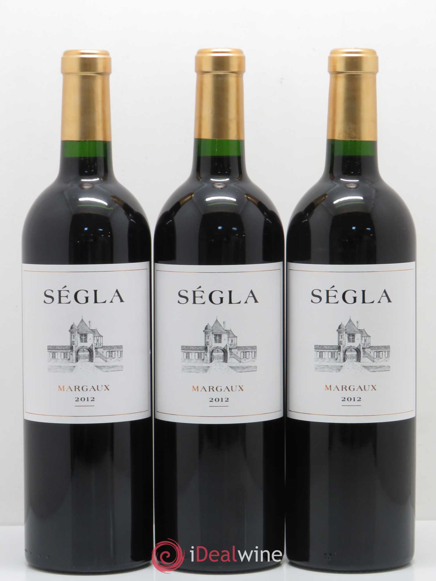 Ségla de Rauzan-Ségla (sans prix de réserve) 2012 - Lot de 3 bouteilles - 0