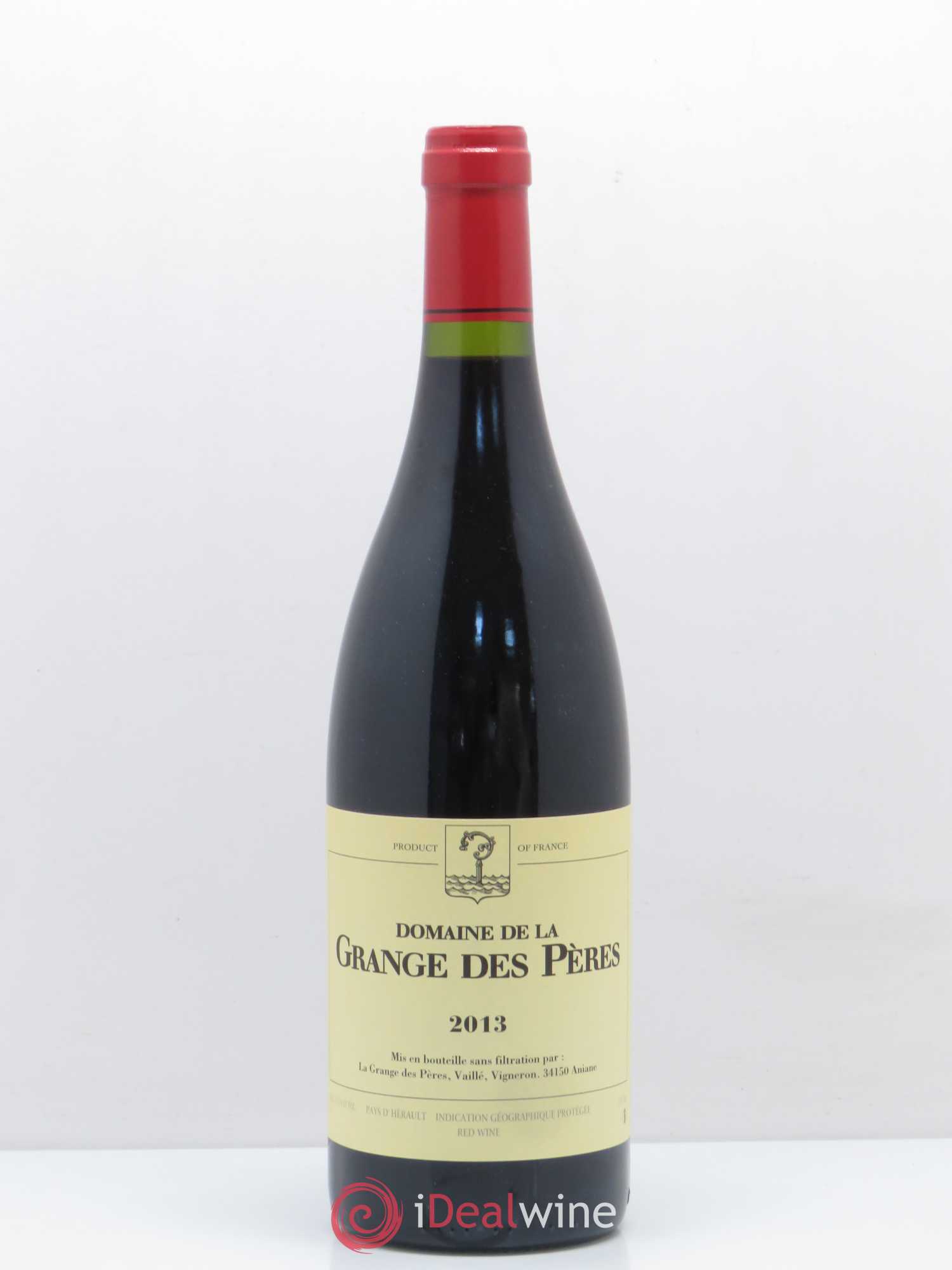 Pays d'Hérault Grange des Pères Laurent Vaillé 2013 - Lot de 1 bouteille - 0