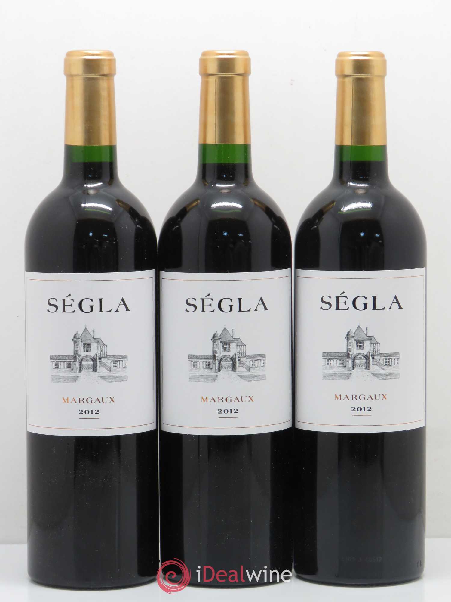 Ségla de Rauzan-Ségla (no reserve) 2012 - Lot of 3 bottles - 0
