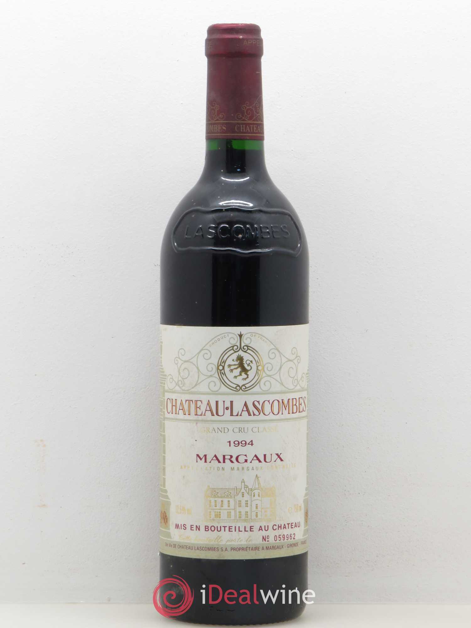 Château Lascombes 2ème Grand Cru Classé 1994 - Lot de 1 bouteille - 0