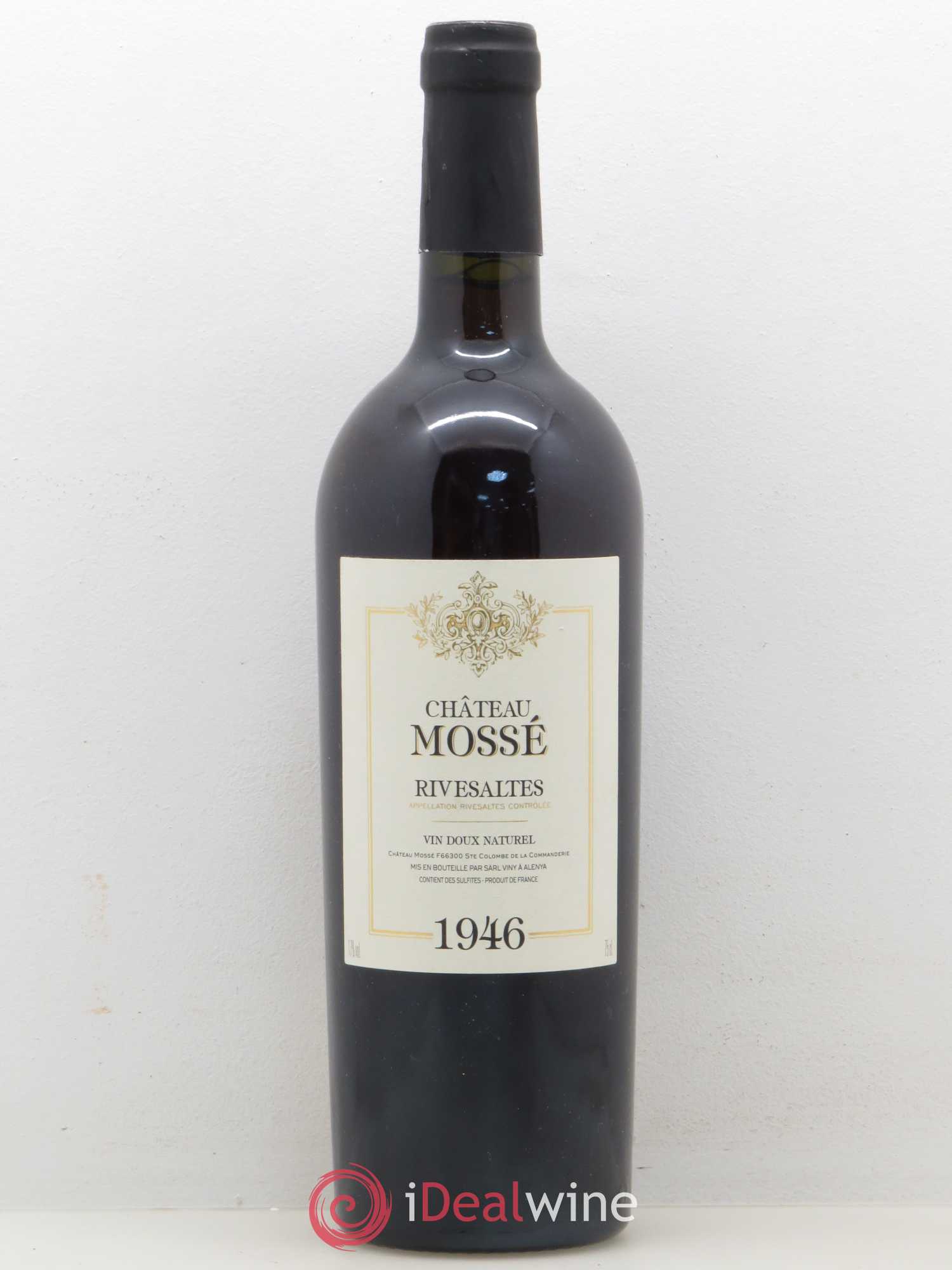 Rivesaltes Château Mossé 1946 - Posten von 1 Flasche - 0